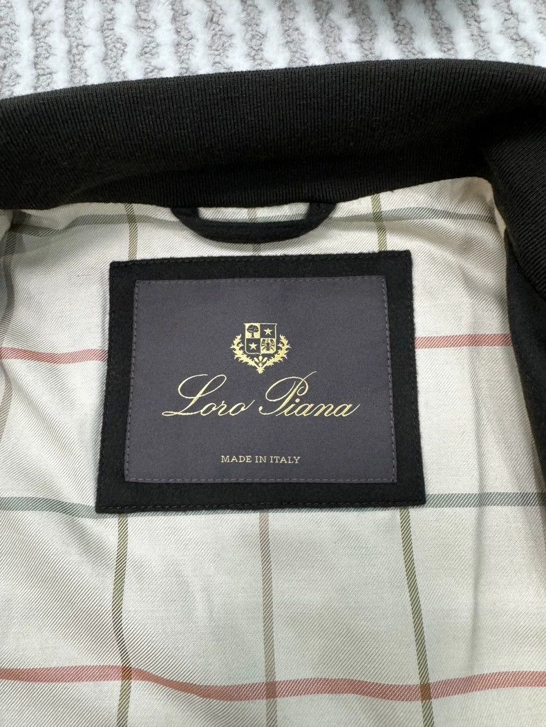 Loro Piana LORO PIANA Men's dark green 100% cashmere with Storm Syste Size US S / EU 44-46 / 1 - 4 Thumbnail
