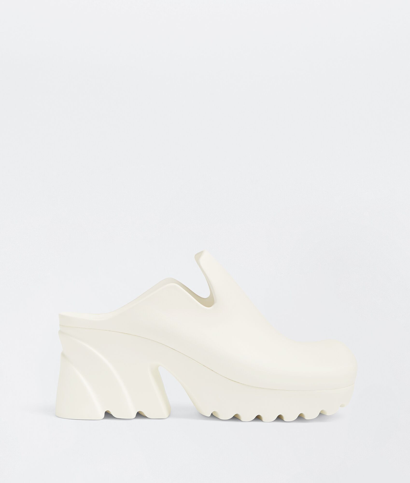 Rubber Flash Clog White
