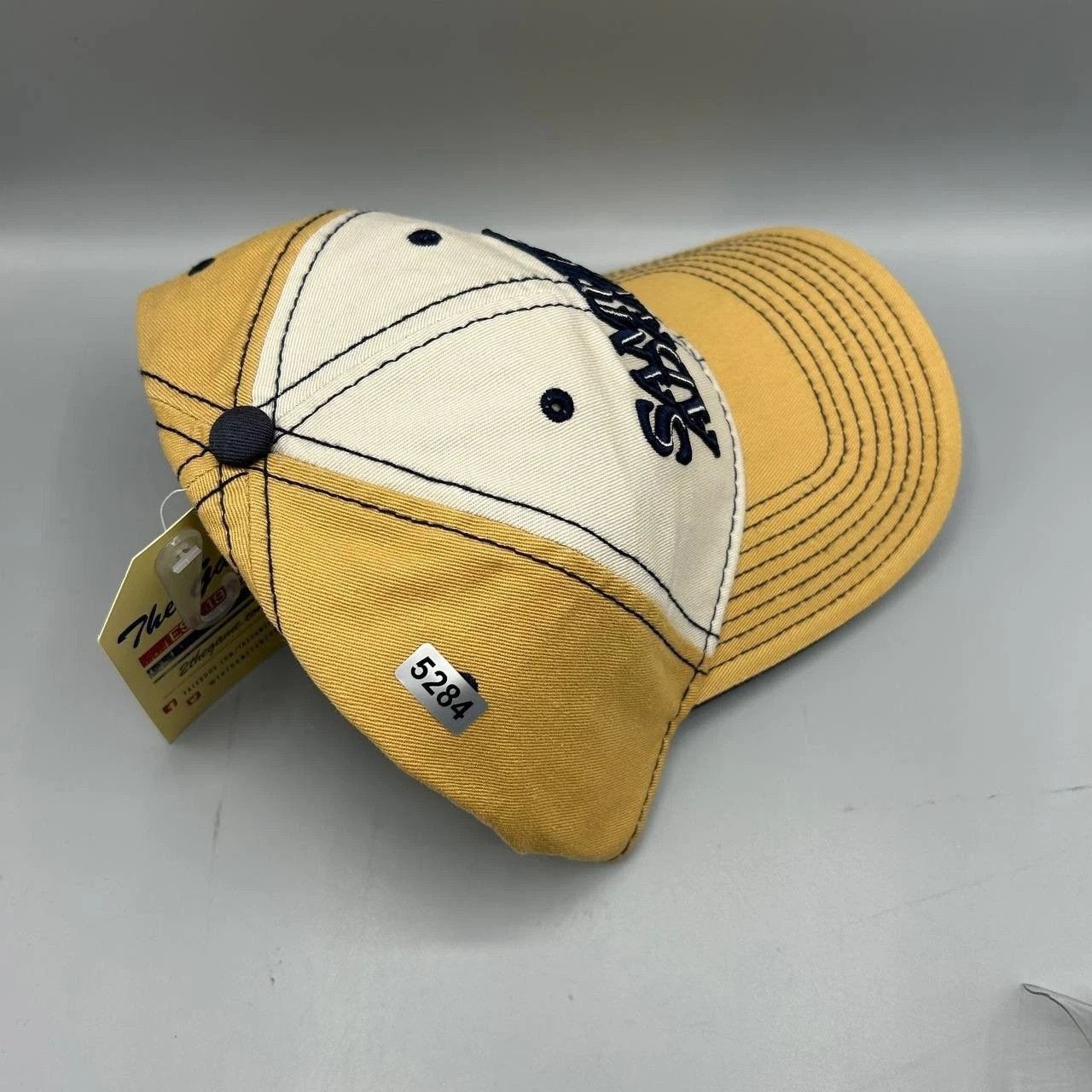The Game Share Samuel Adams Hat Men White Brown Strap Back Cotton Size ONE SIZE - 8 Thumbnail