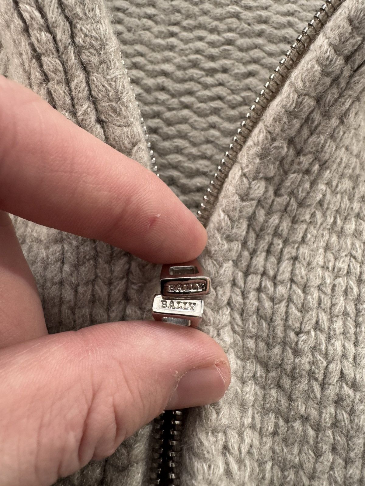 Bally Vintage Bally knit zip up sweater Size US S / EU 44-46 / 1 - 7 Thumbnail
