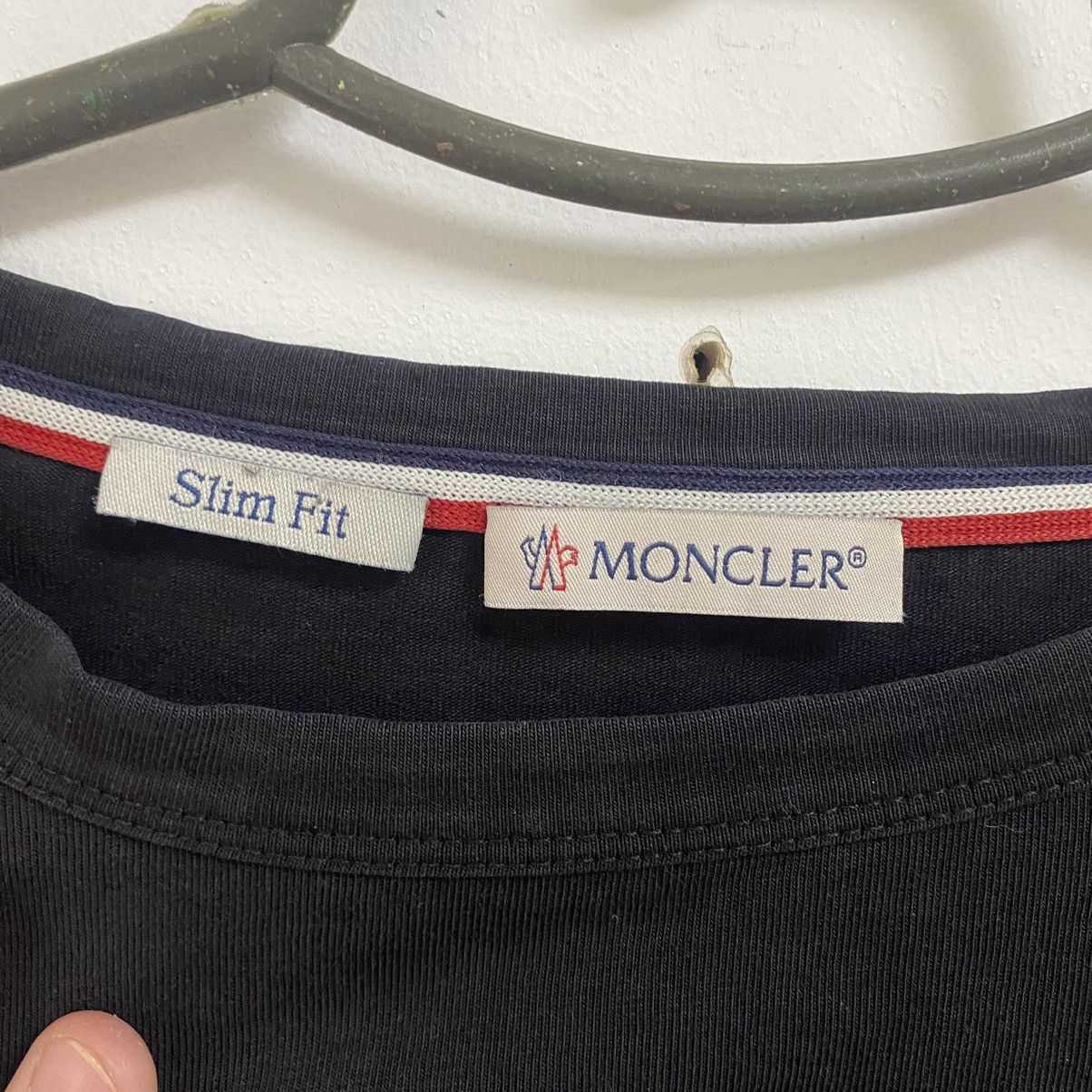 Moncler White Moncler Polo Shirt Size US M / EU 48-50 / 2 - 6 Thumbnail