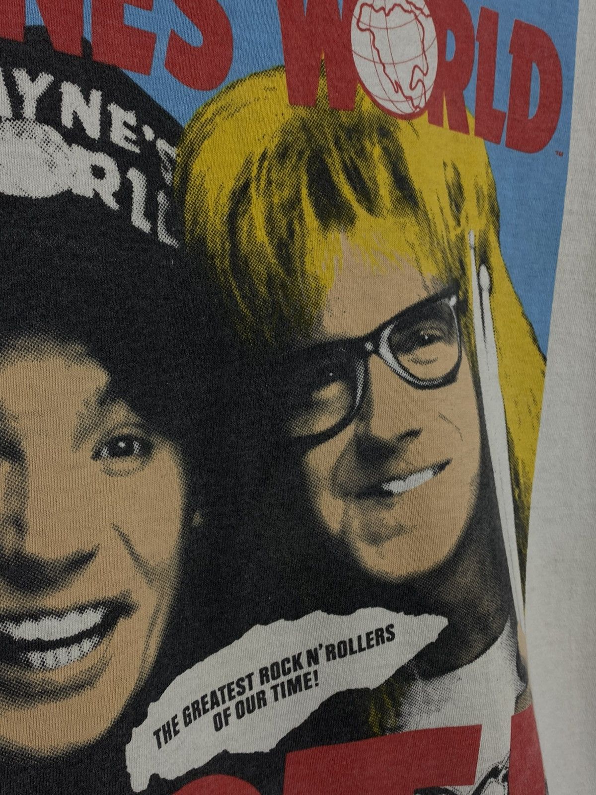 Fruit Of The Loom Vintage 90s Wayne's World 1992 Movie Promo Stanley Desantis Size US XL / EU 56 / 4 - 5 Thumbnail