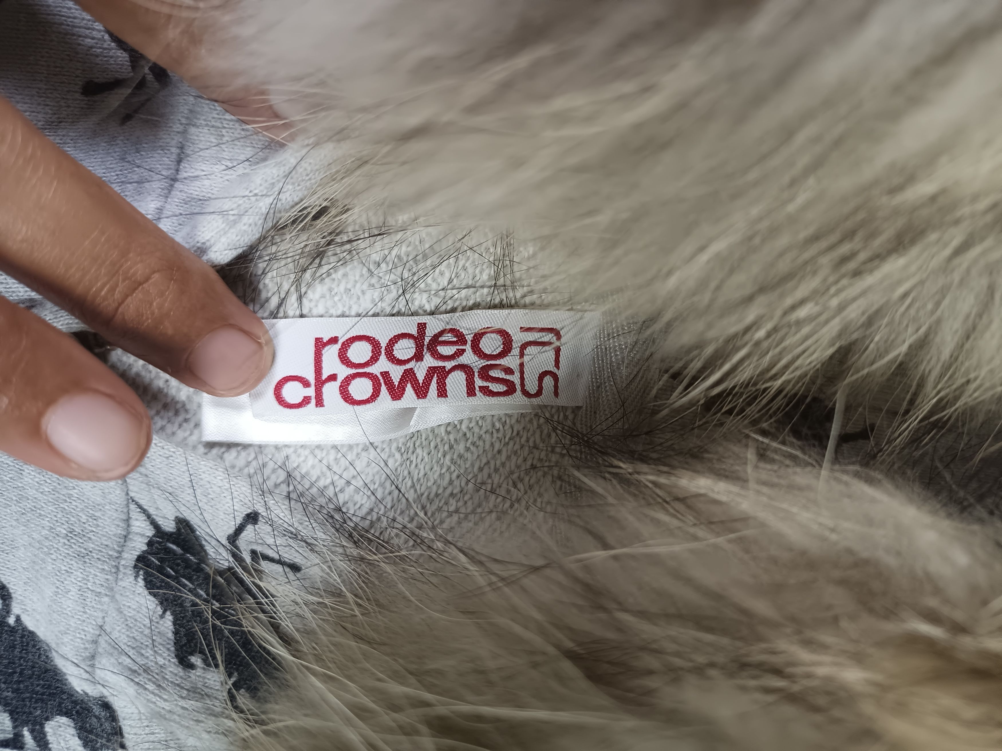 If Six Was Nine × Japanese Brand × Le Grande Bleu (L.G.B.) Rodeo Crowns Fur Zip Hoodie Long Sleeve Size XL / US 12-14 / IT 48-50 - 10 Thumbnail