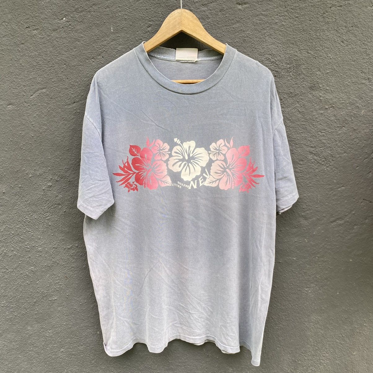 Sun Surf Thrashed Faded Vintage 90s NEV Surfing Brand Tee Size US L / EU 52-54 / 3 - 1 Thumbnail