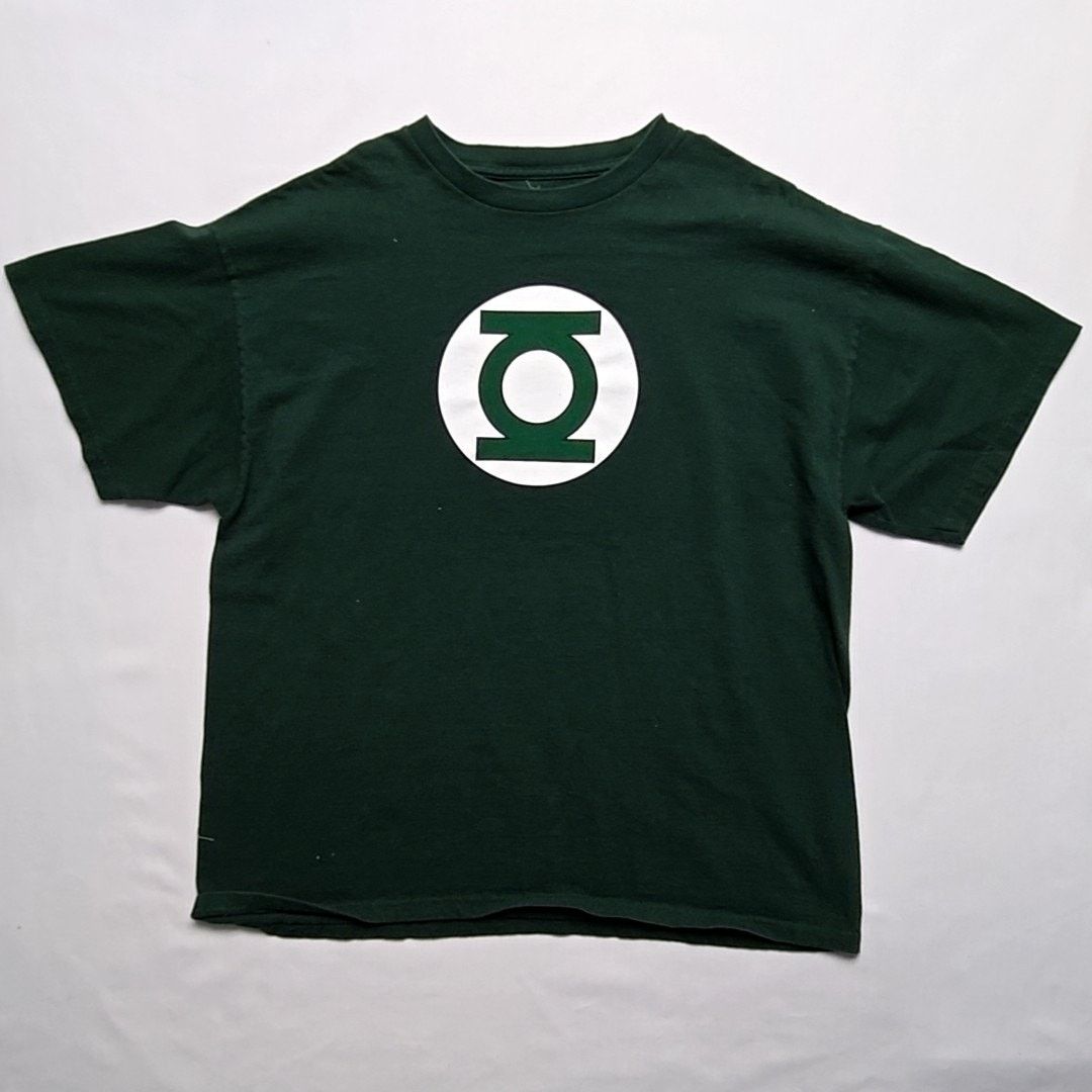 Other Green Lantern Logo Graphic Tee Superhero Green Shirt L Size US L / EU 52-54 / 3 - 1 Thumbnail