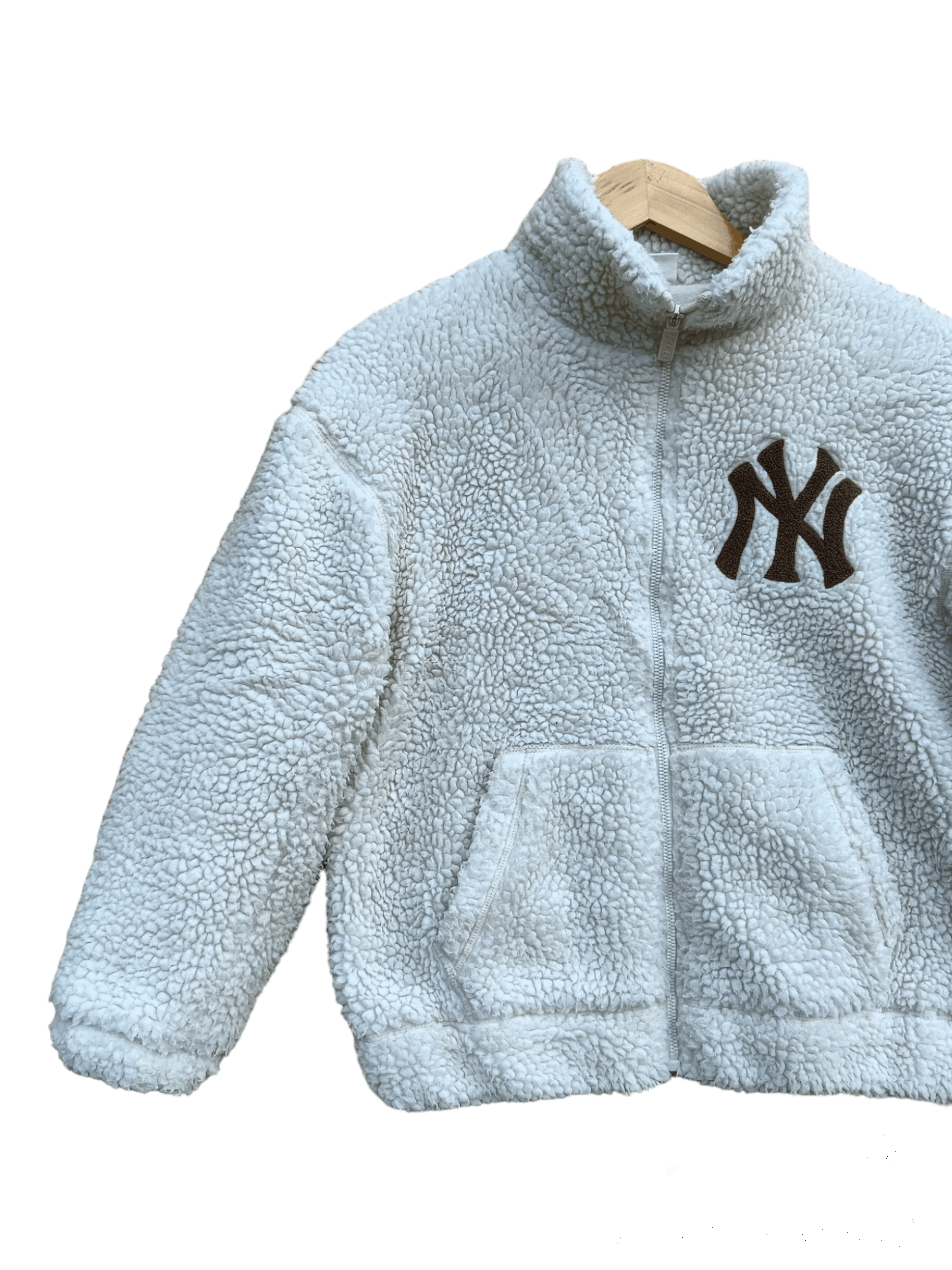 MLB MLB New York Yankees Kids Sherpa Jacket Size US XXS / EU 40 - 7 Thumbnail
