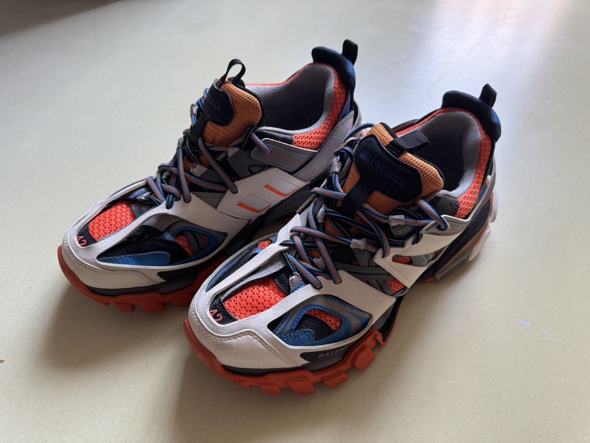 Balenciaga track orange blue hotsell