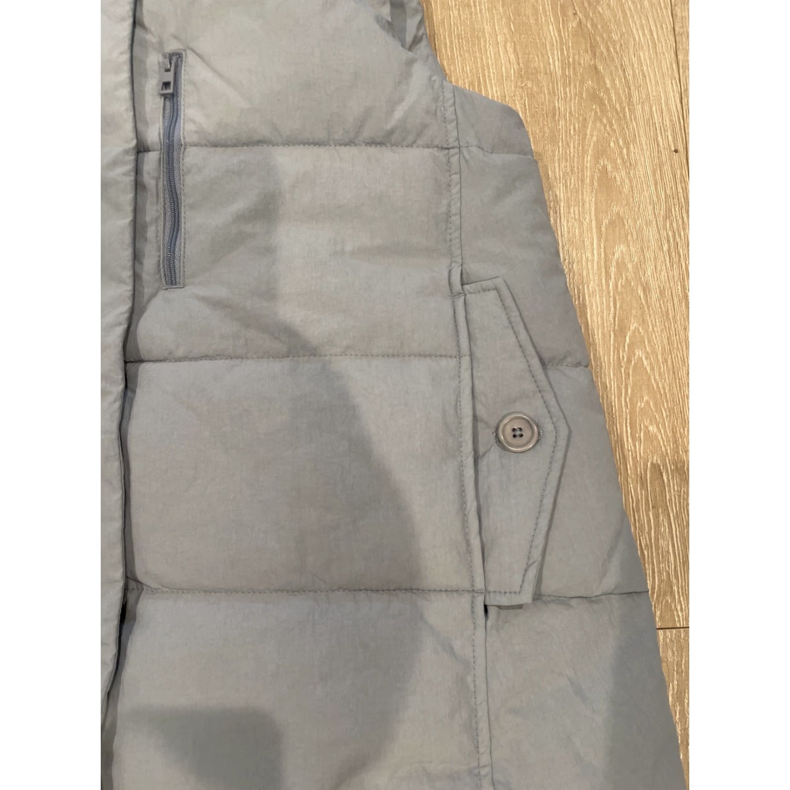 Madewell Madewell Zip-Up Puff Puffer Vest Size XXS Blue New NWT NH848 BLUE Size XXS / US 00 / IT 34 - 7 Thumbnail