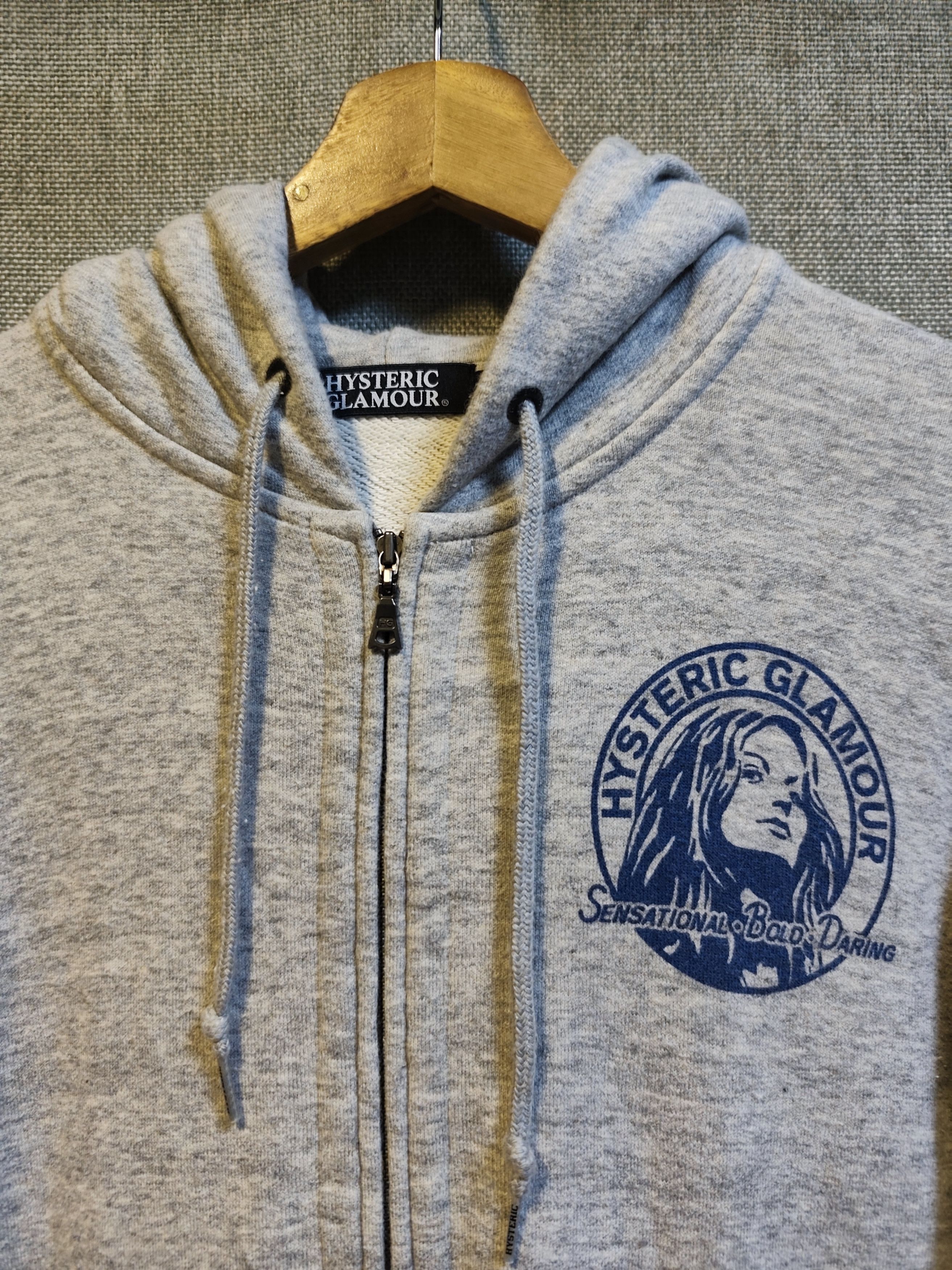 Hysteric Glamour Hysteric Glamour "Hysteric Fever" zip-up hoodie Size US S / EU 44-46 / 1 - 4 Thumbnail