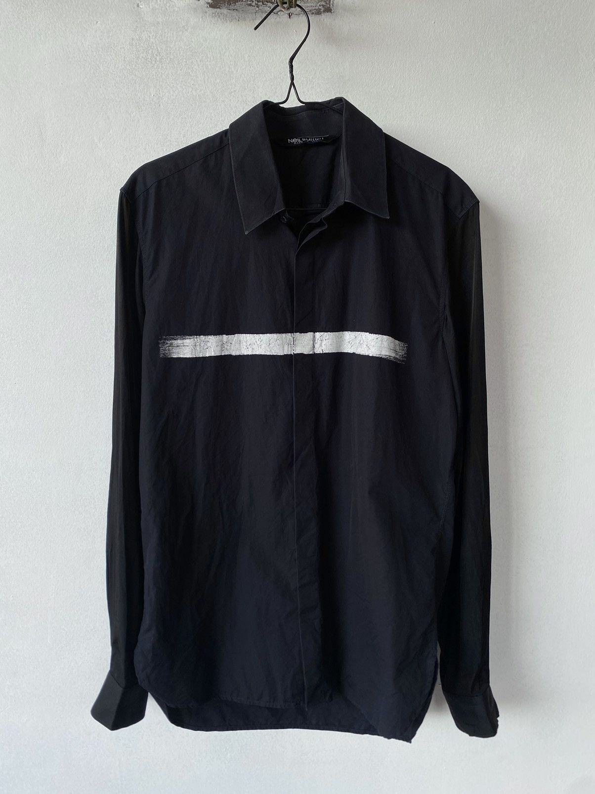 If Six Was Nine × Neil Barrett × Vintage Neil Barrett Hiden Button Up shirt Size US XS / EU 42 / 0 - 1 Thumbnail