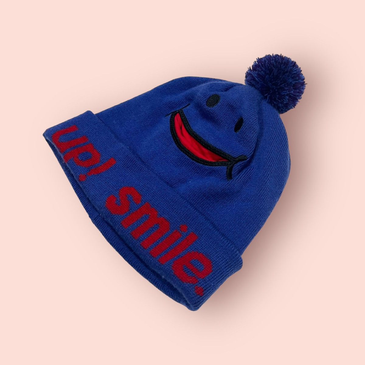 Hysteric Glamour × Japanese Brand VINTAGE UP SMILE JAPAN BEANIE Size ONE SIZE - 2 Thumbnail