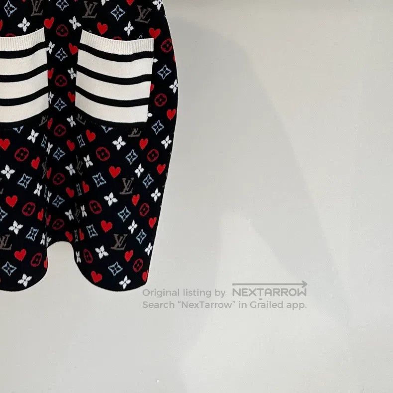 Louis Vuitton Louis Vuitton Valentine's Day love presbyopia full print d Size S / US 4 / IT 40 - 3 Thumbnail