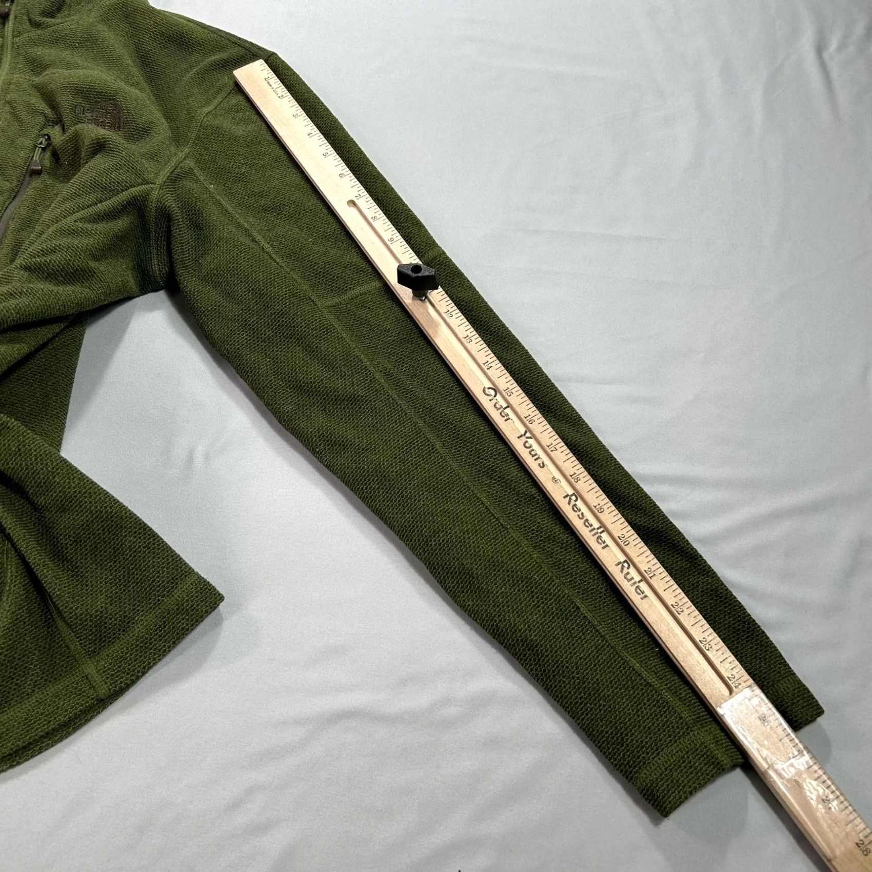The North Face The North Face Jacket Mens Medium Full Zip Fleece Outdoor Hiking Olive Green Windbreaker Pockets Logo Zip Size US M / EU 48-50 / 2 - 7 Thumbnail