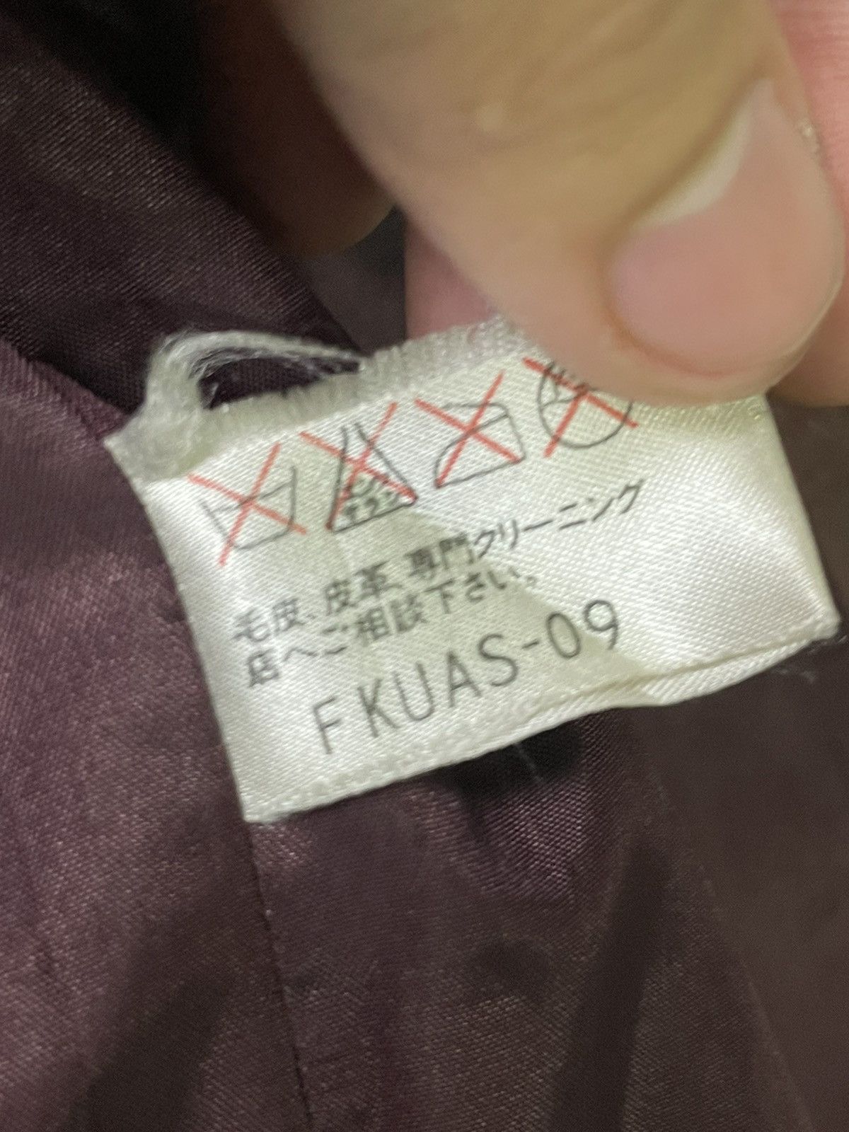 Designer × Michel Klein × Vintage MK Michel Klein Long Leather Jacket (52) Size US XXS / EU 40 - 12 Thumbnail