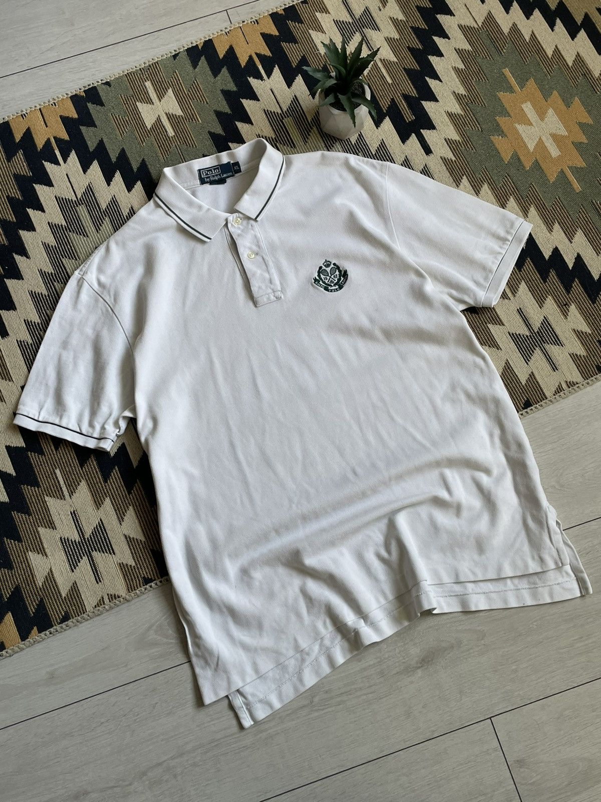 Polo Ralph Lauren × Vintage Vintage 90’s Polo Ralph Lauren Classics 1967 T-shirt Size US XL / EU 56 / 4 - 2 Thumbnail