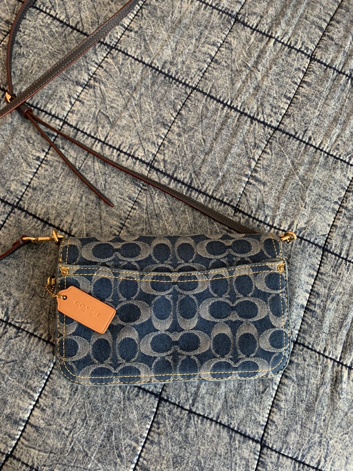 Coach Deadstock blue jesnd denjm y2k coacb crossbody Size ONE SIZE - 8 Thumbnail