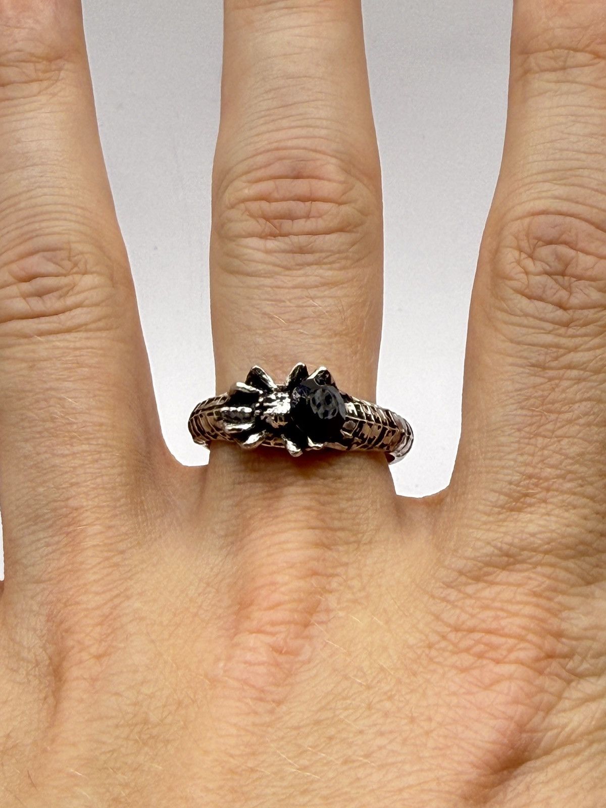 Seditionaries Alchemy spider ring 1997 biker/goth chrome erd Size ONE SIZE - 1 Thumbnail