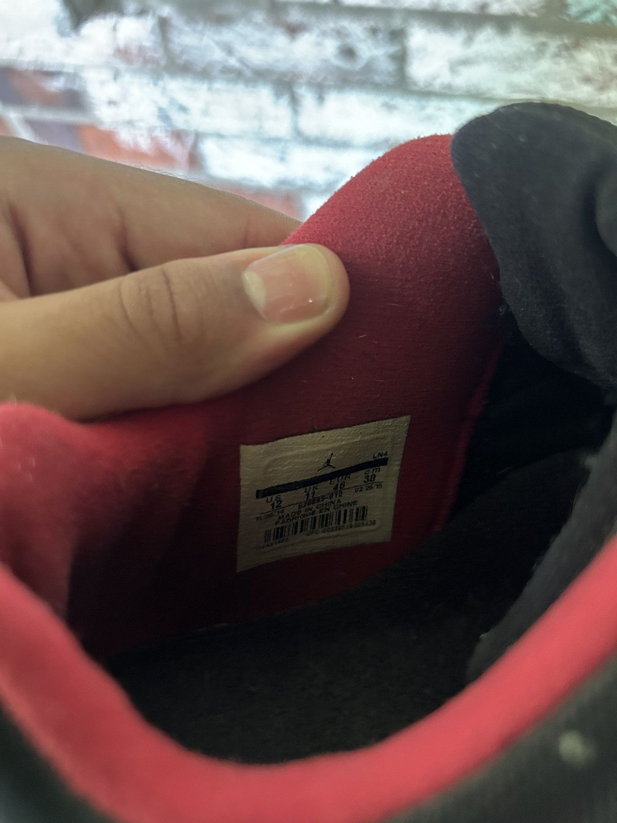 Jordan Brand Jordan 11 Bred Low Size US 12 / EU 45 - 5 Thumbnail