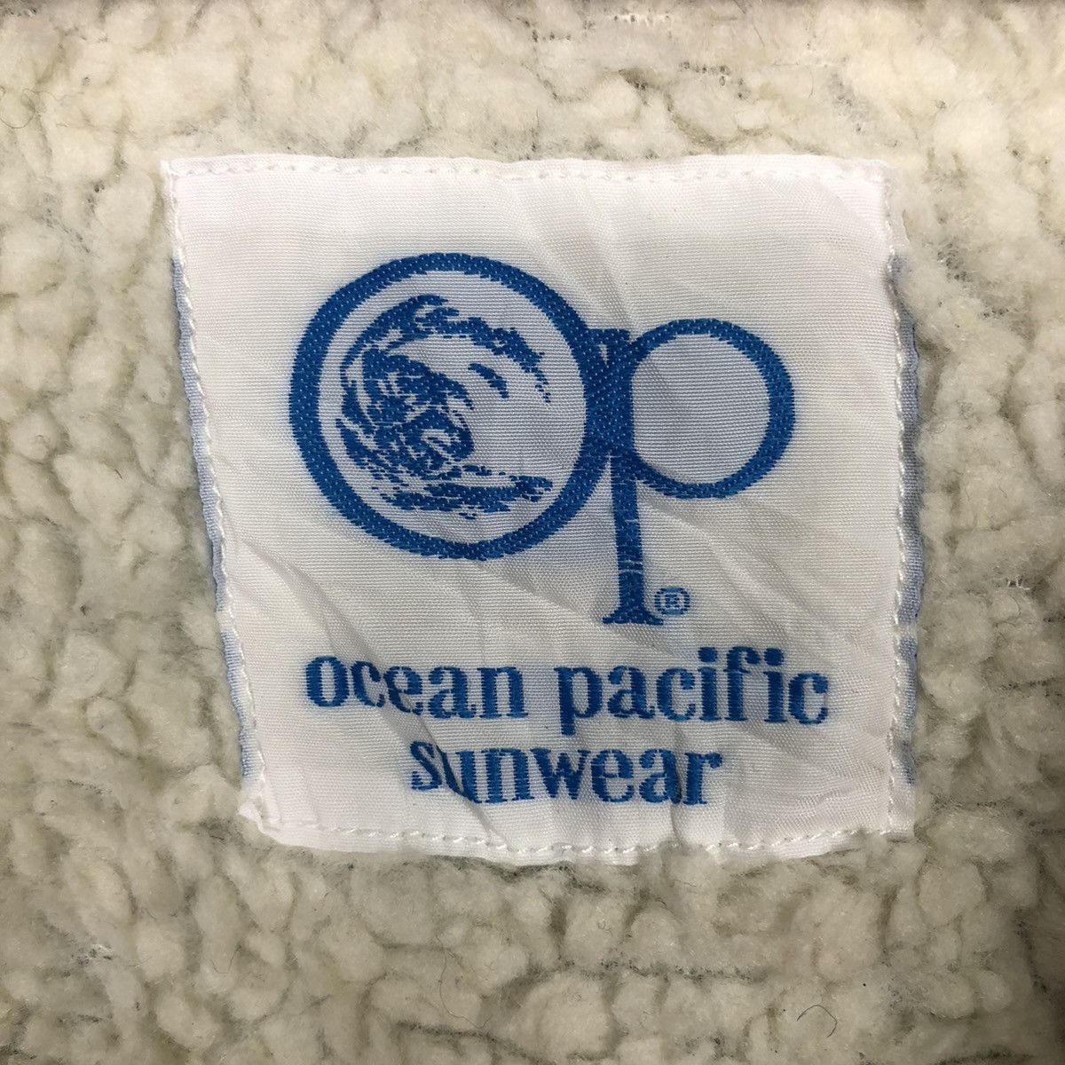Japanese Brand × Ocean Pacific × Vintage 📌Vintage Indigo Denim Jacket Ocean Pacific Fur Lining Size US L / EU 52-54 / 3 - 18 Thumbnail