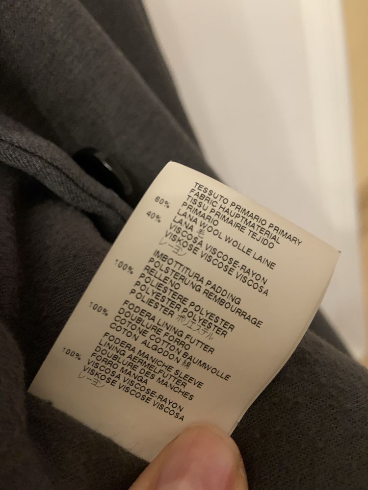 Maison Margiela MM6 Maison Margiela Wool Coat Jacket Blazer Size M / US 6-8 / IT 42-44 - 5 Thumbnail