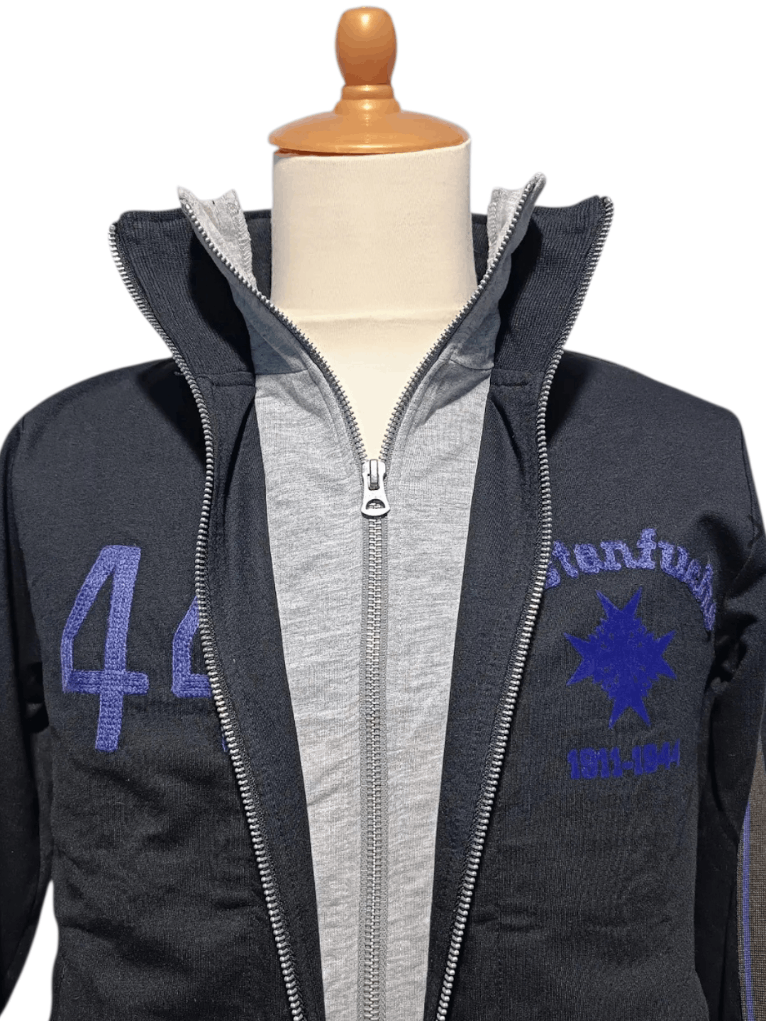 PPFM PPFM Double Layer Zip Up Sweater Jacket Size US M / EU 48-50 / 2 - 4 Thumbnail