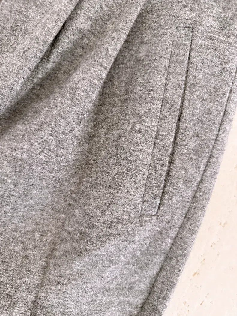 Brunello Cucinelli Brunello Cucinelli Gray Cashmere Trousers Size 42" / US 20 - 5 Thumbnail