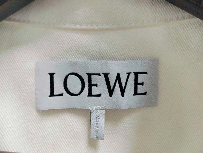 Loewe LOEWE Denning Leather Logo Pocket Jacket Long-sleeved shir Size S / US 4 / IT 40 - 3 Thumbnail