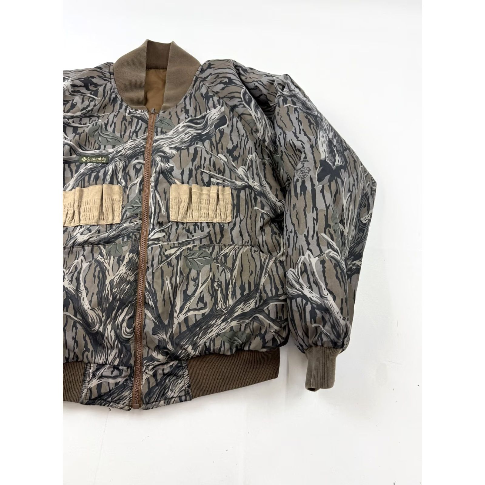 Vintage Columbia Jacket Mens Medium Camo Mossy Oak Reversible Bomber Hunting F5HM5020 Size US M / EU 48-50 / 2 - 3 Thumbnail