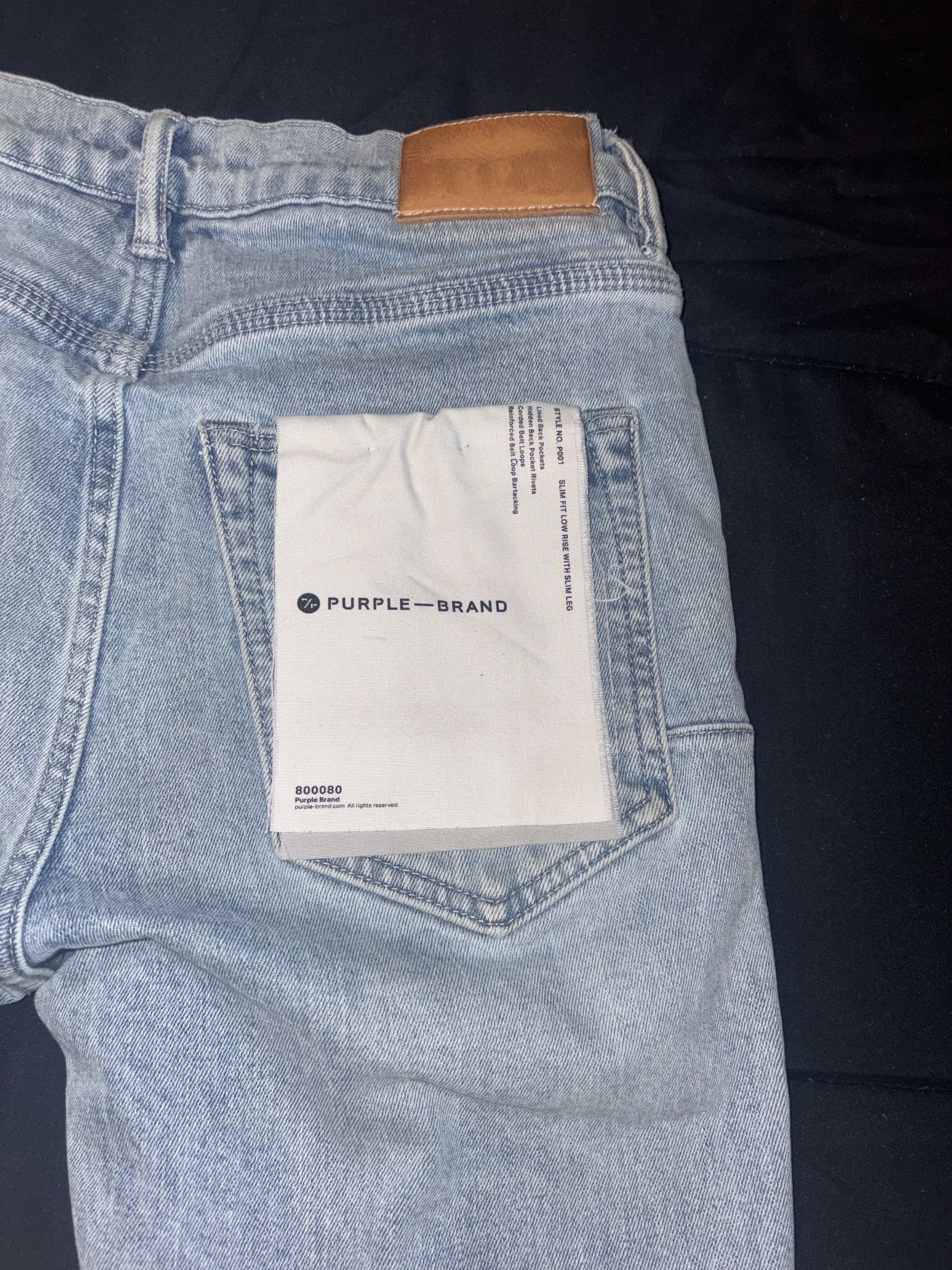 Purple Brand Purple Brand P001 Distressed Size US 34 / EU 50 - 4 Thumbnail