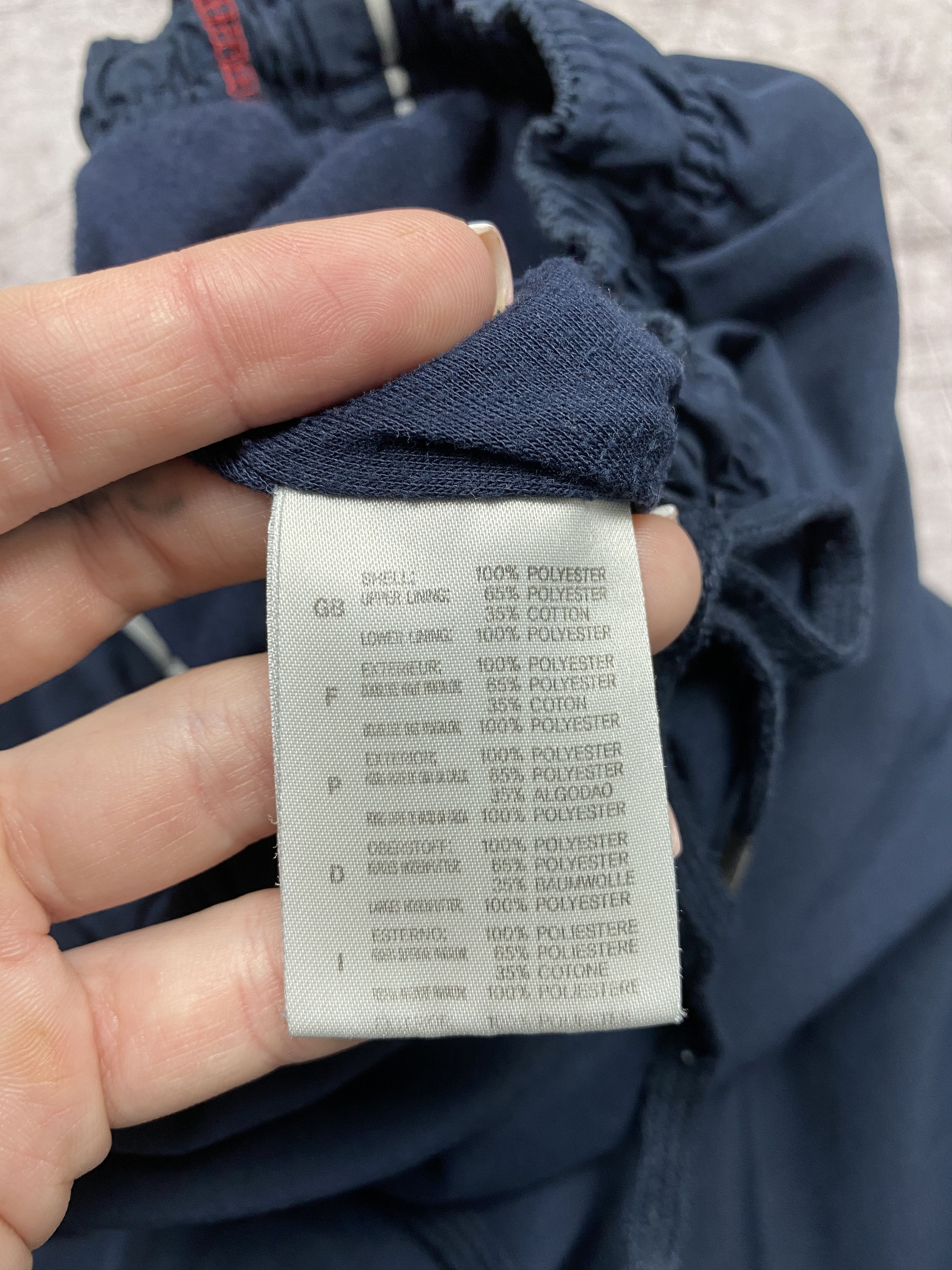 Reebok × Vintage Reebok Vintage Mens Nylon Track Pants Y2K Size US 34 / EU 50 - 9 Thumbnail