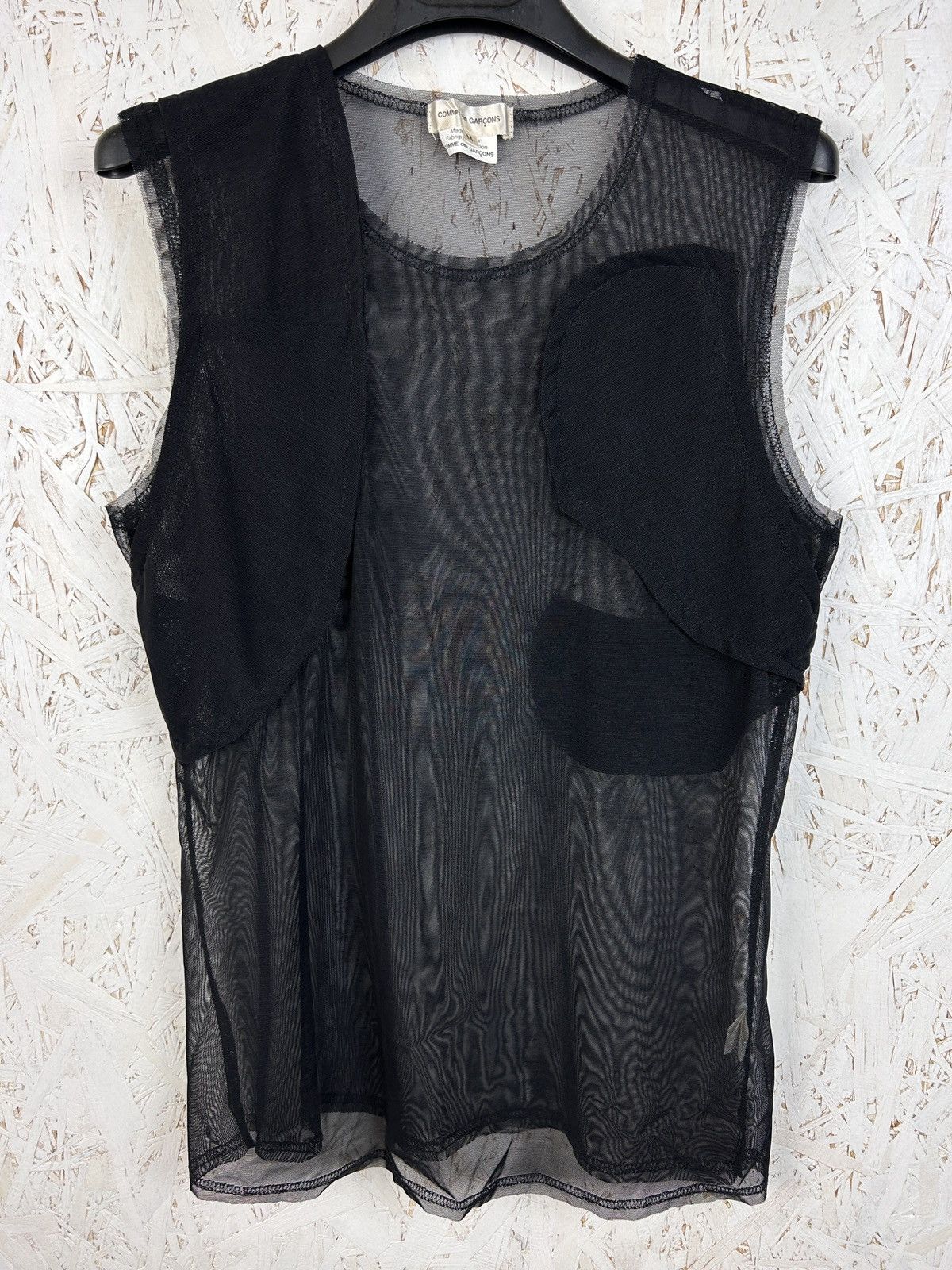 Comme des Garcons Comme Des Garcons Sheer Mesh Rei Kawakubo Tank Top Size M / US 6-8 / IT 42-44 - 1 Thumbnail