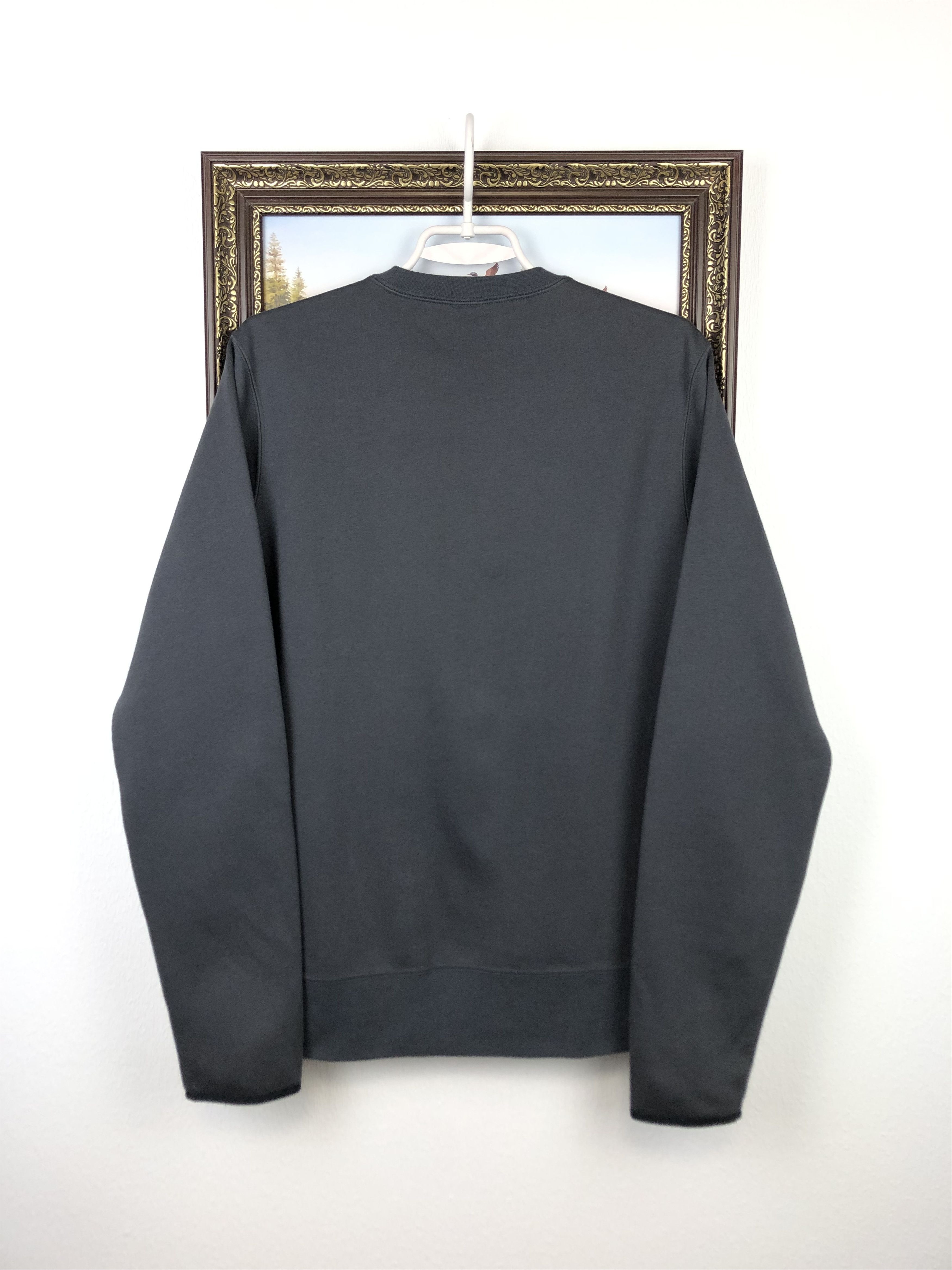 Nike Vintage Nike Swoosh Gray Sweatshirt Mens Crewneck Y2K Rare Size US M / EU 48-50 / 2 - 8 Thumbnail