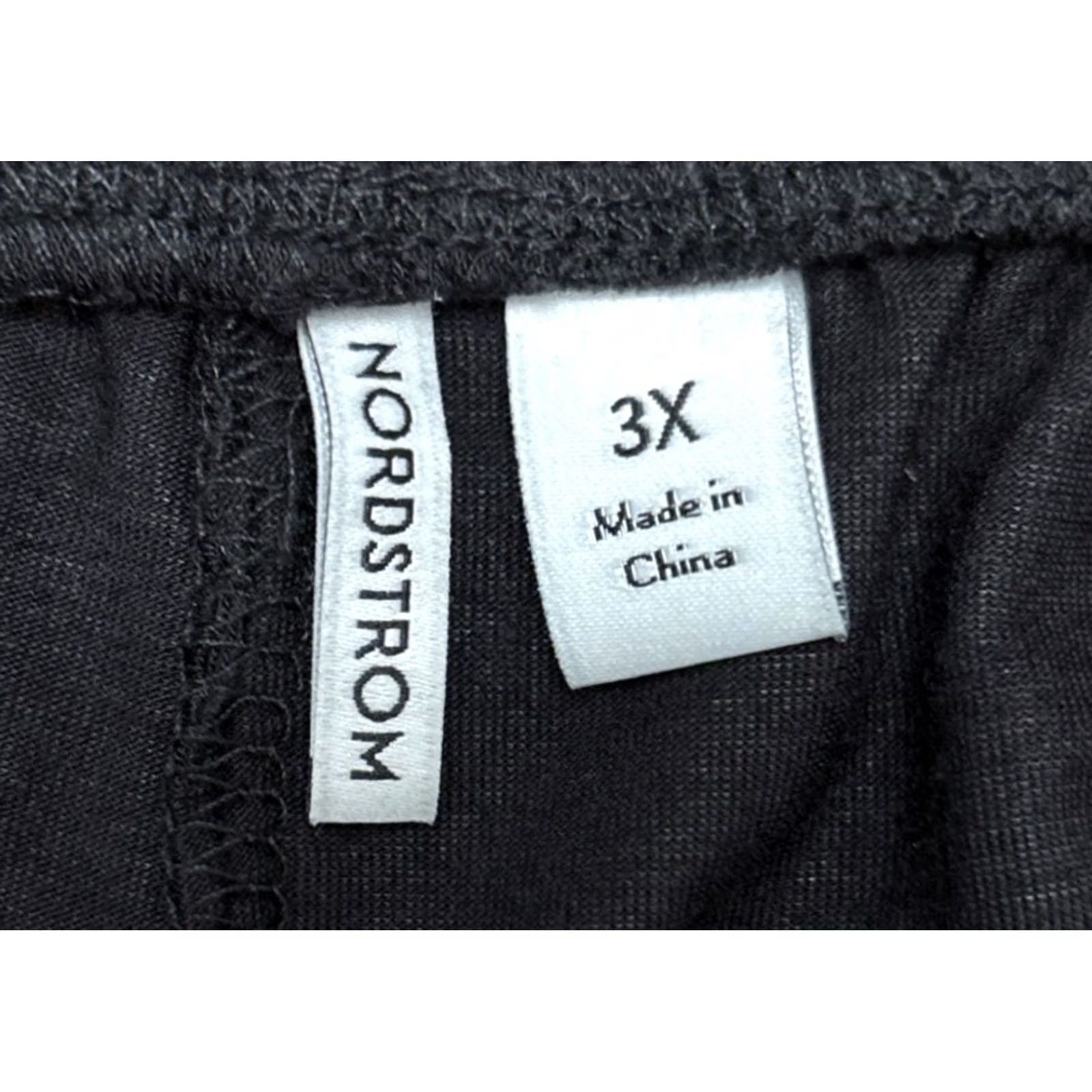 Nordstrom Nordstrom Lounge Shorts 3X Black Pull On Lightweight NWT Plus Women Loungewear Elastic Waist Stretchy Kn Modal Spandex Size 40" / US 18 - 3 Thumbnail