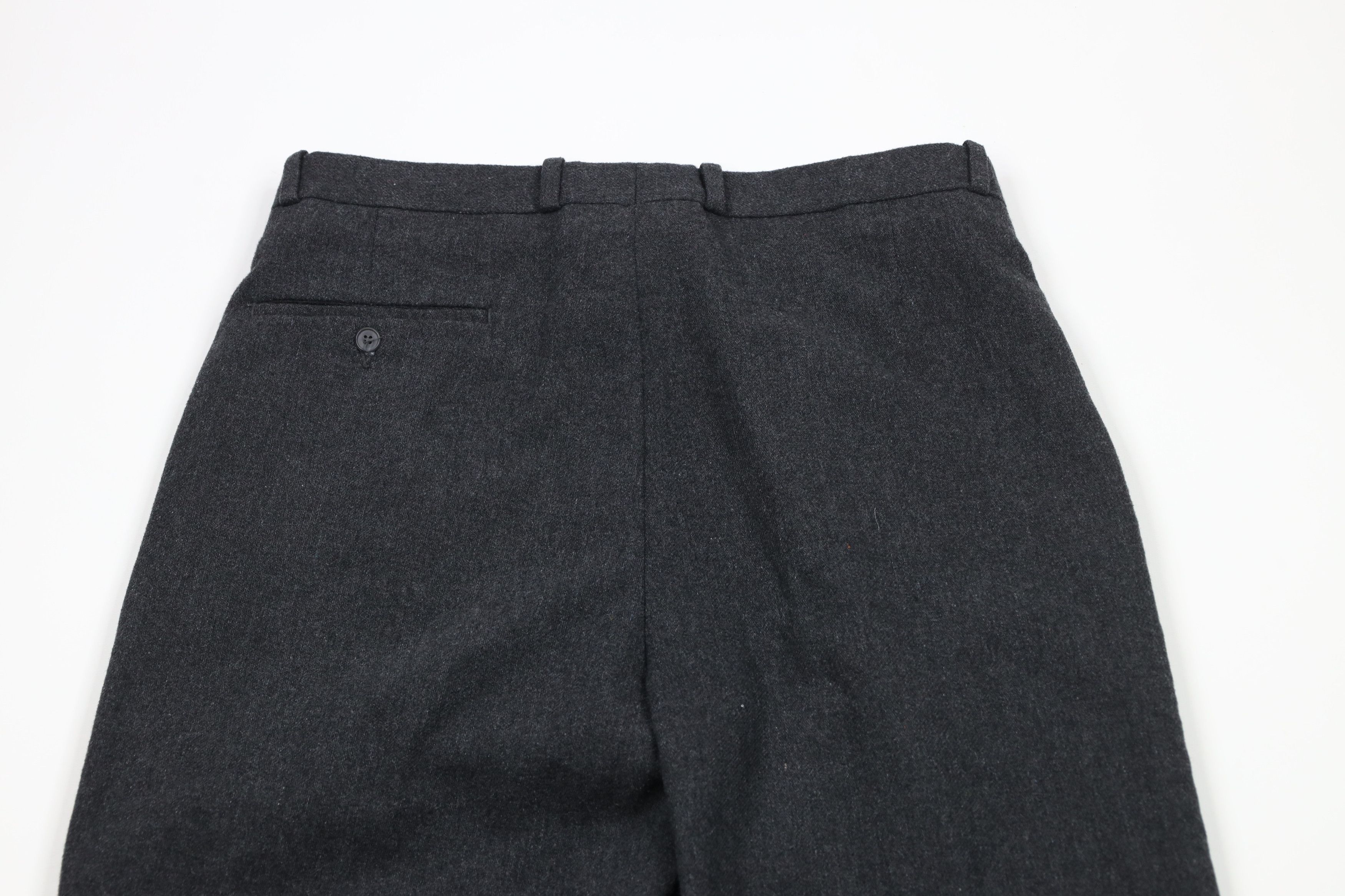 Vintage Vintage 90s Streetwear Pleated Chino Pants Trousers Gray USA Size US 32 / EU 48 - 9 Thumbnail