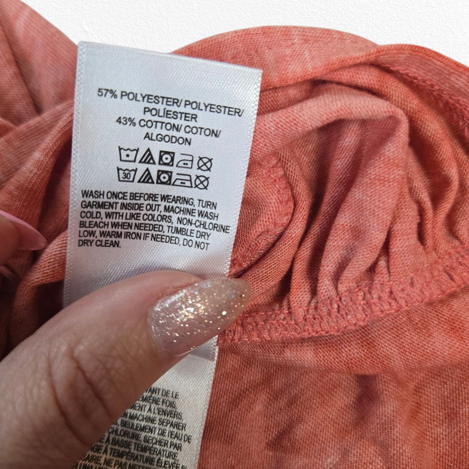 Lucky Brand Lucky Brand Red Star Print Twist Front T Shirt Size Large Size L / US 10 / IT 46 - 6 Thumbnail