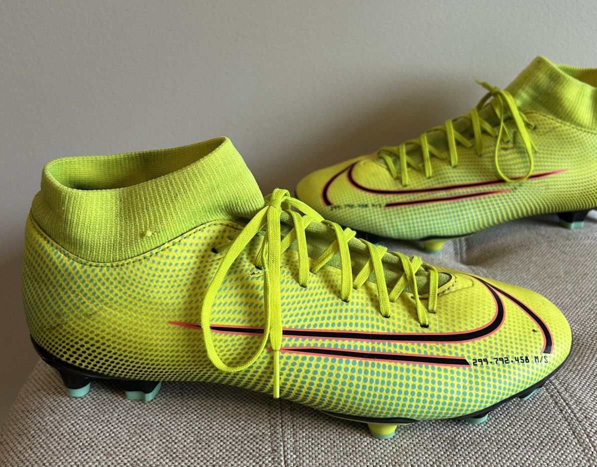 Nike Nike Superfly 7 Academy Men's Size 8 Soccer Cleats - Lemon Size US 8 / EU 41 - 2 Thumbnail