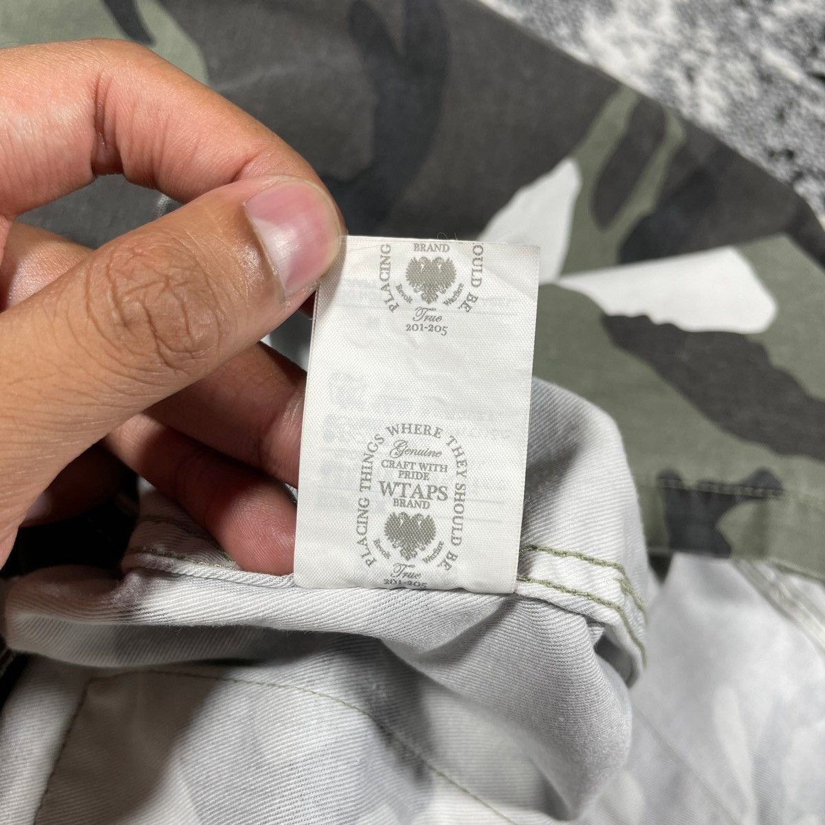 Wtaps WTAPS JUNGLE LS 02 SHIRT COPO TWILL URBAN CAMO 2016 Size US XL / EU 56 / 4 - 11 Thumbnail