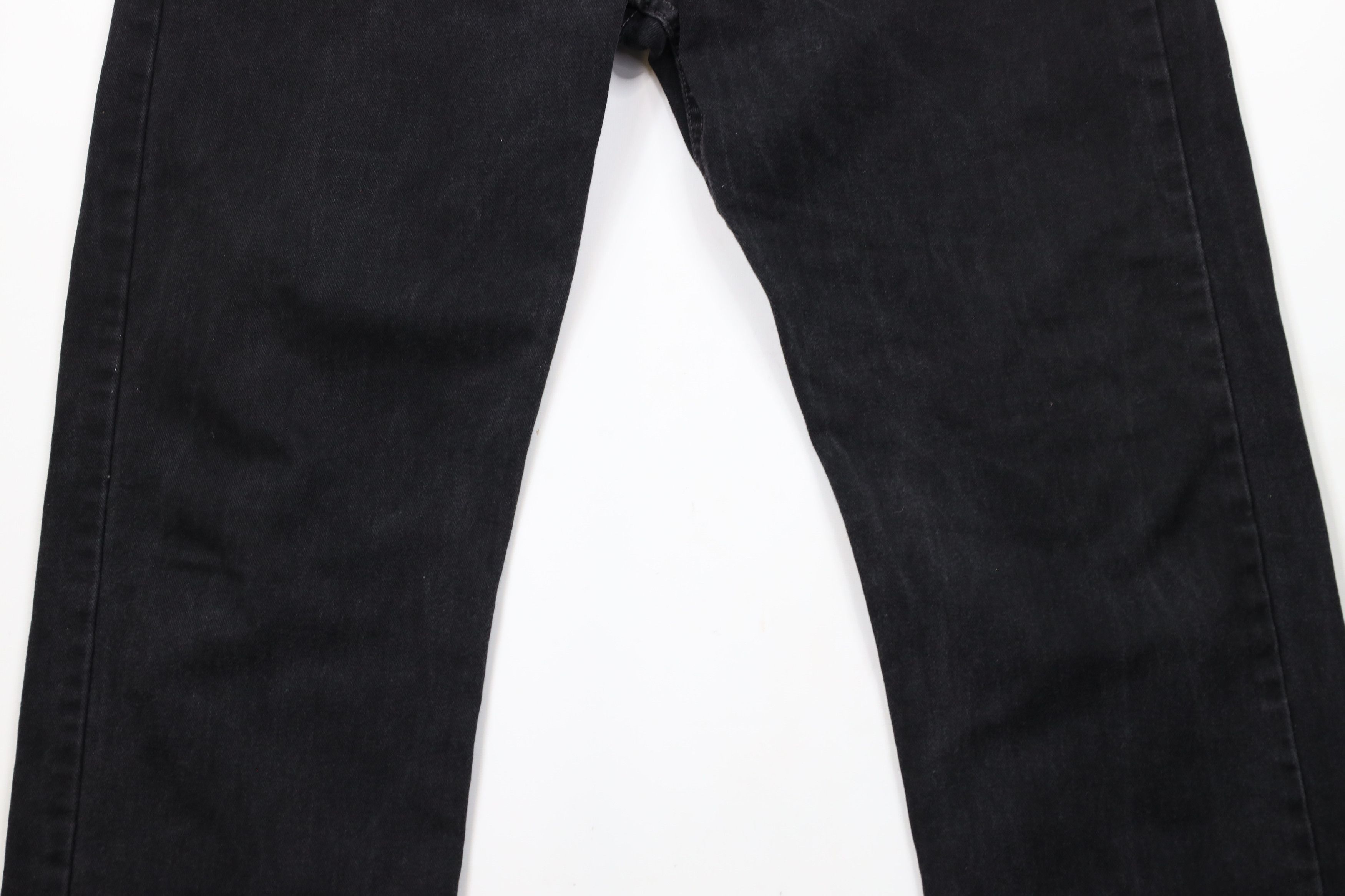 Levi's Vintage Y2K 2000 Levis 505 Regular Fit Denim Jeans Black USA Size US 36 / EU 52 - 3 Thumbnail