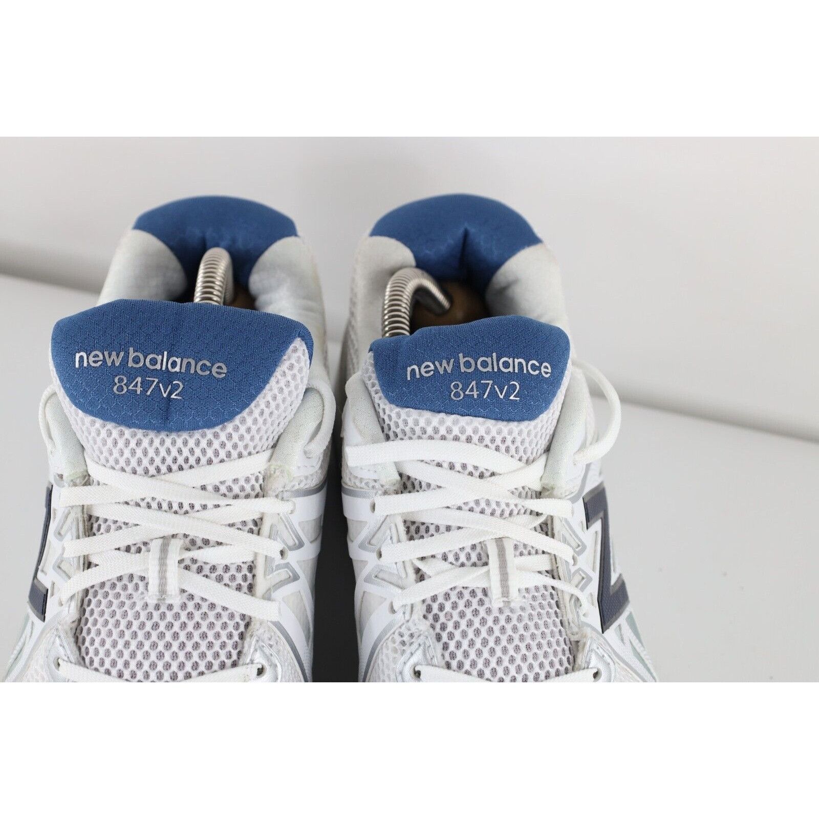 New Balance Vintage New Balance 847 Mens 9 2E Spell Out Running Shoes Size US 12 / EU 45 - 4 Thumbnail