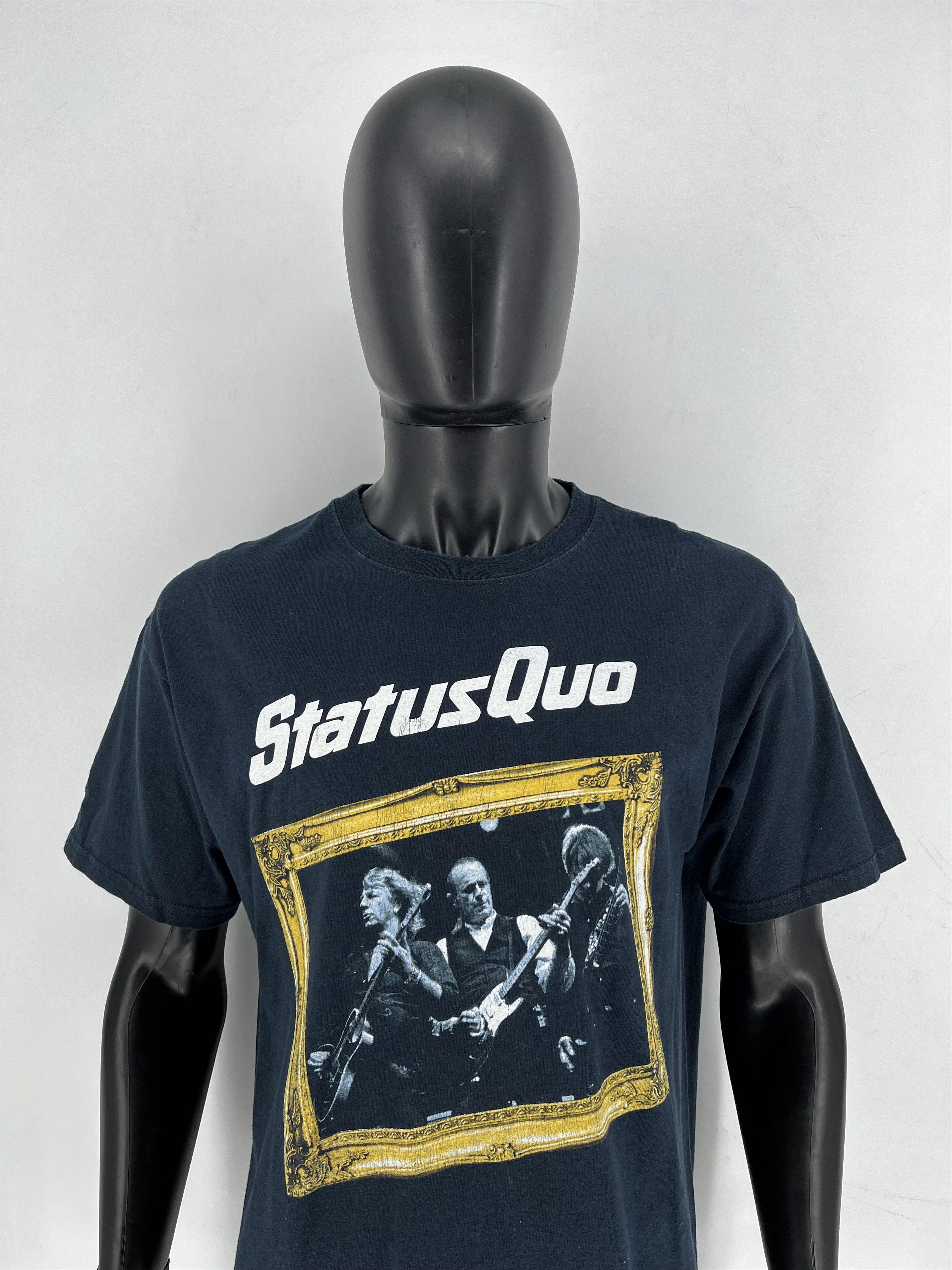 Band Tees Status Quo 2008 Vintage Tour Rock Band Tee Size L Size US L / EU 52-54 / 3 - 1 Thumbnail