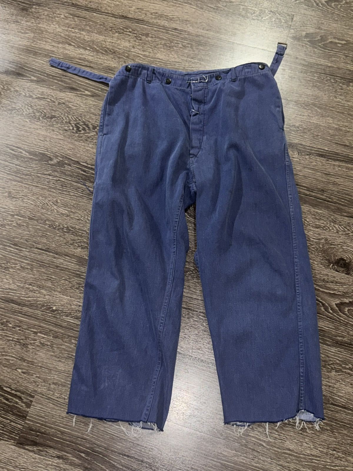 Vintage 70s Vintage French Work Wear Pants Size US 33 - 1 Thumbnail