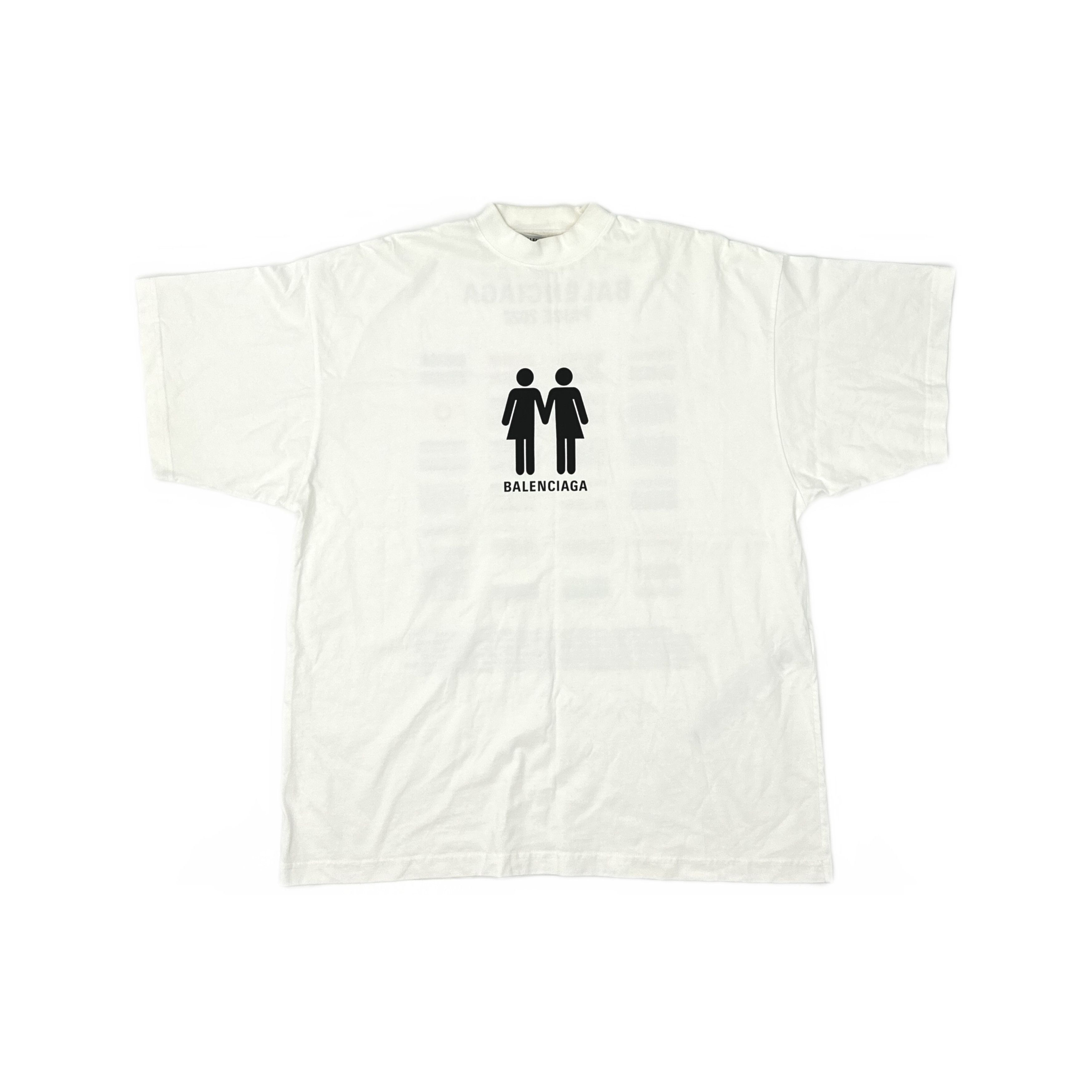 Balenciaga Balenciaga Pride 2022 T-Shirt Size S Size US S / EU 44-46 / 1 - 1 Thumbnail