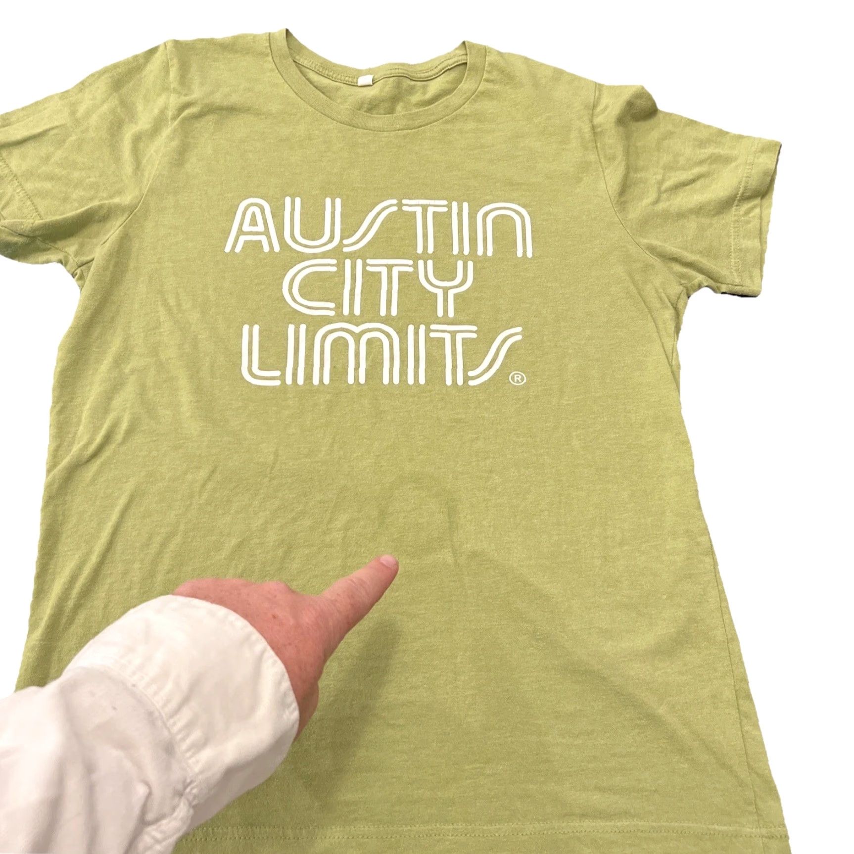 Vintage Austin City Limits Shirt Green L Men Card Logo Vintage Concert Series Doubled White Lines ACL Shirt Size US L / EU 52-54 / 3 - 3 Thumbnail