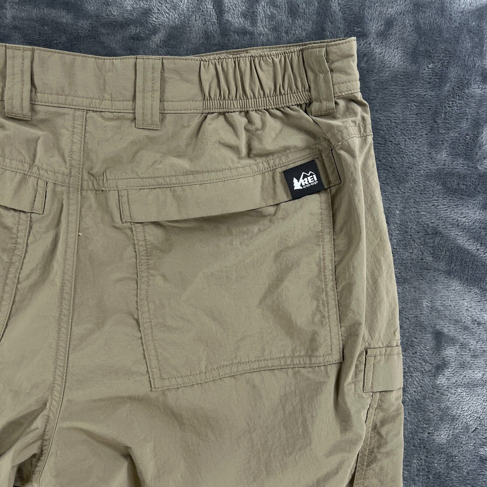 Rei REI Co-op Pants Men 36x32 (34X29) Relaxed Gray/Tan Khaki Con Size US 36 / EU 52 - 6 Thumbnail