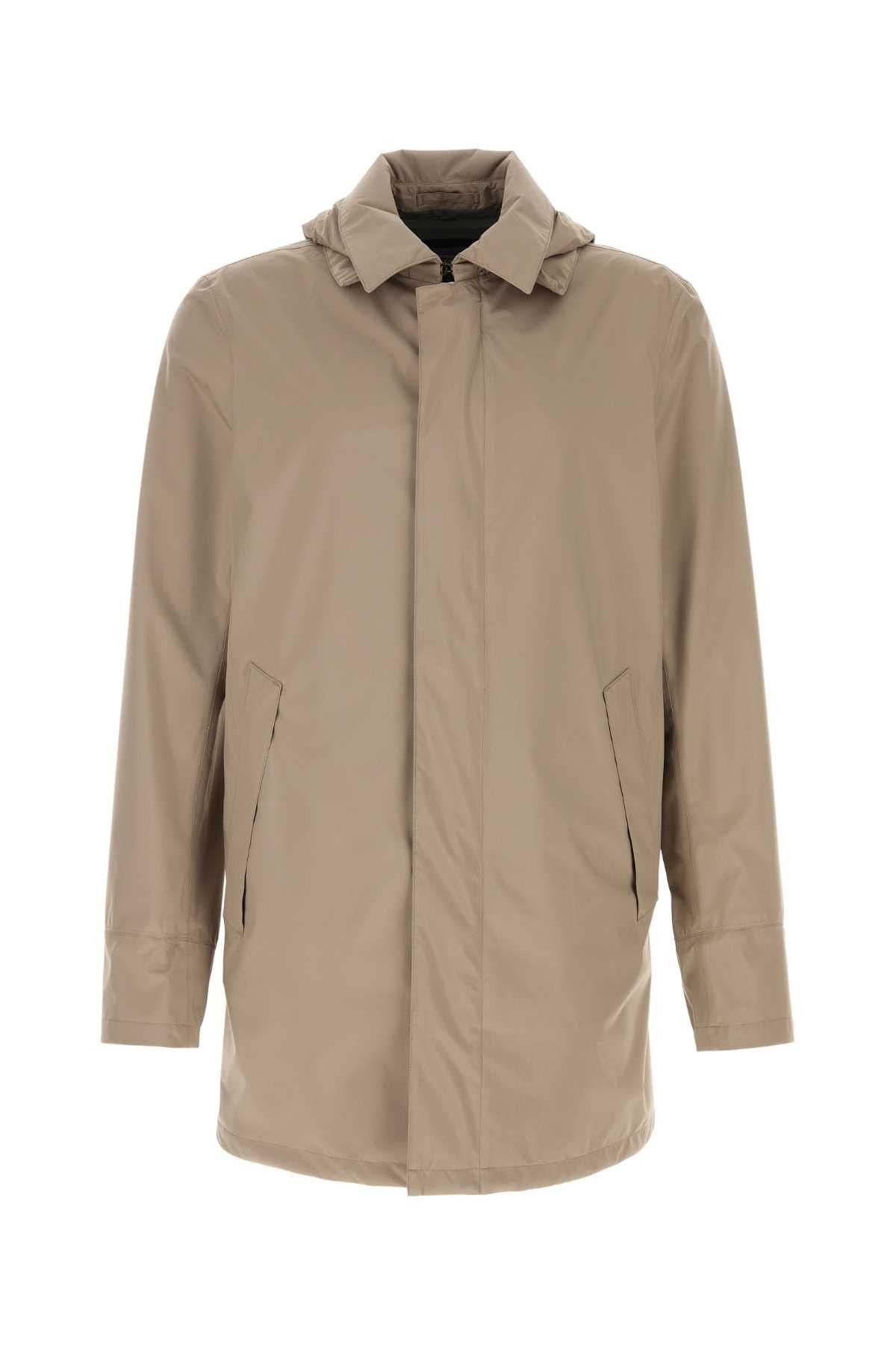 Herno Cappuccino Polyester Jacket Size US M / EU 48-50 / 2 - 1 Thumbnail