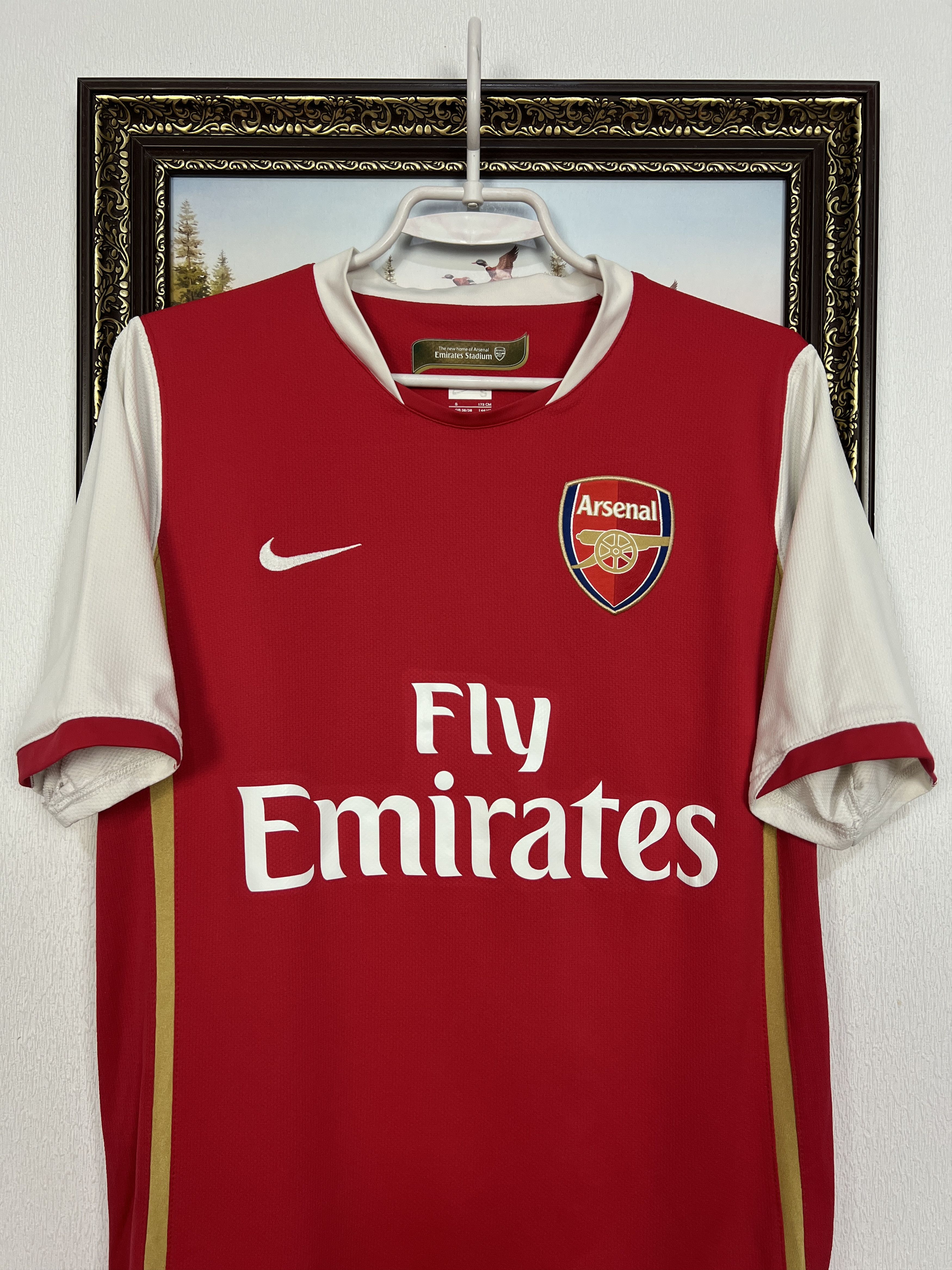 Nike Arsenal Home football shirt 2006 Soccer #4 Fabregas Jersey Size US S / EU 44-46 / 1 - 2 Thumbnail