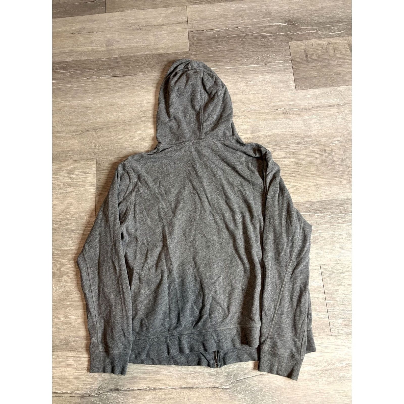 Lacoste Lacoste Hoodie Mens L Gray Full Zip Lightweight Jersey Croc Logo Sweatshirt Size US L / EU 52-54 / 3 - 5 Thumbnail