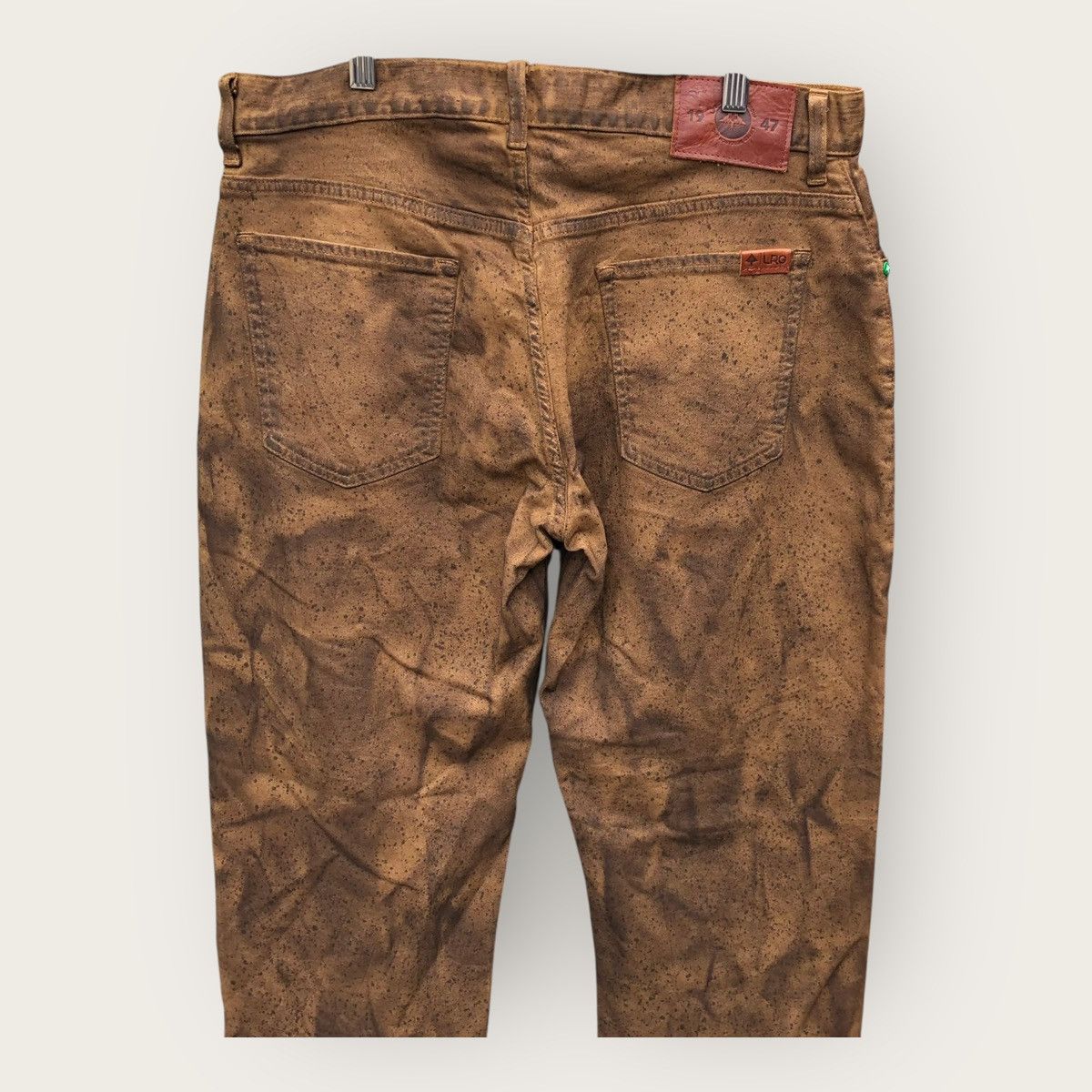 JNCO LRG Mudwash Painted Pants Grunge Fashion Straight Leg Size US 34 / EU 50 - 5 Thumbnail