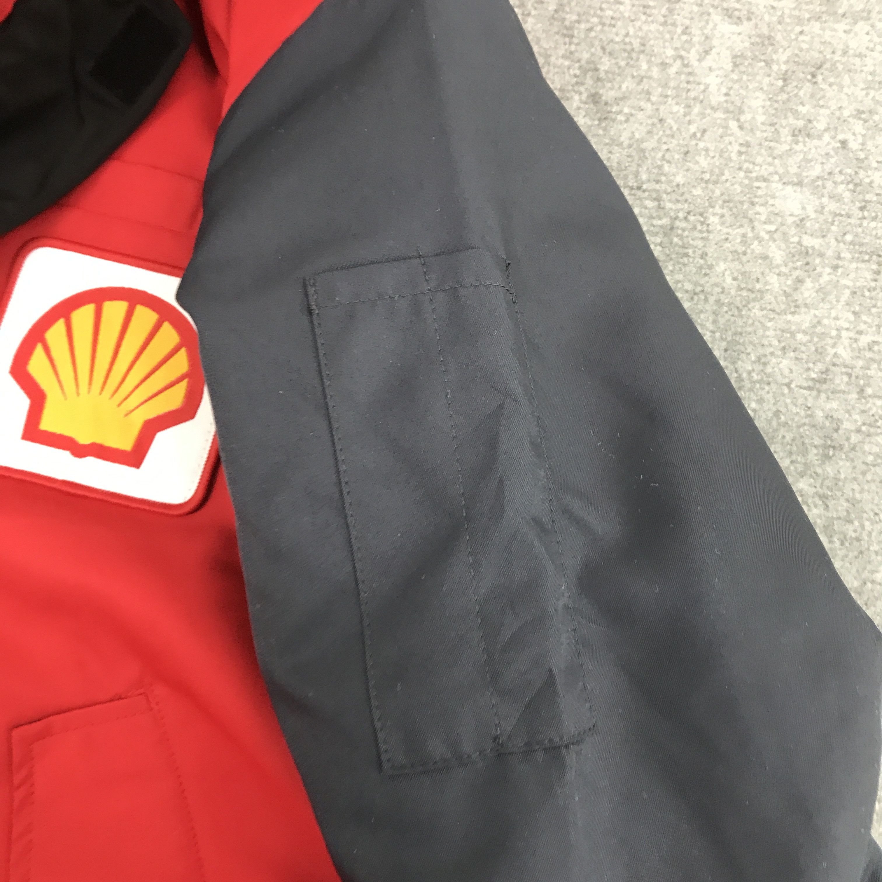 Japanese Brand VTG SHELL OIL BRAND RACING JACKET Size US L / EU 52-54 / 3 - 10 Thumbnail