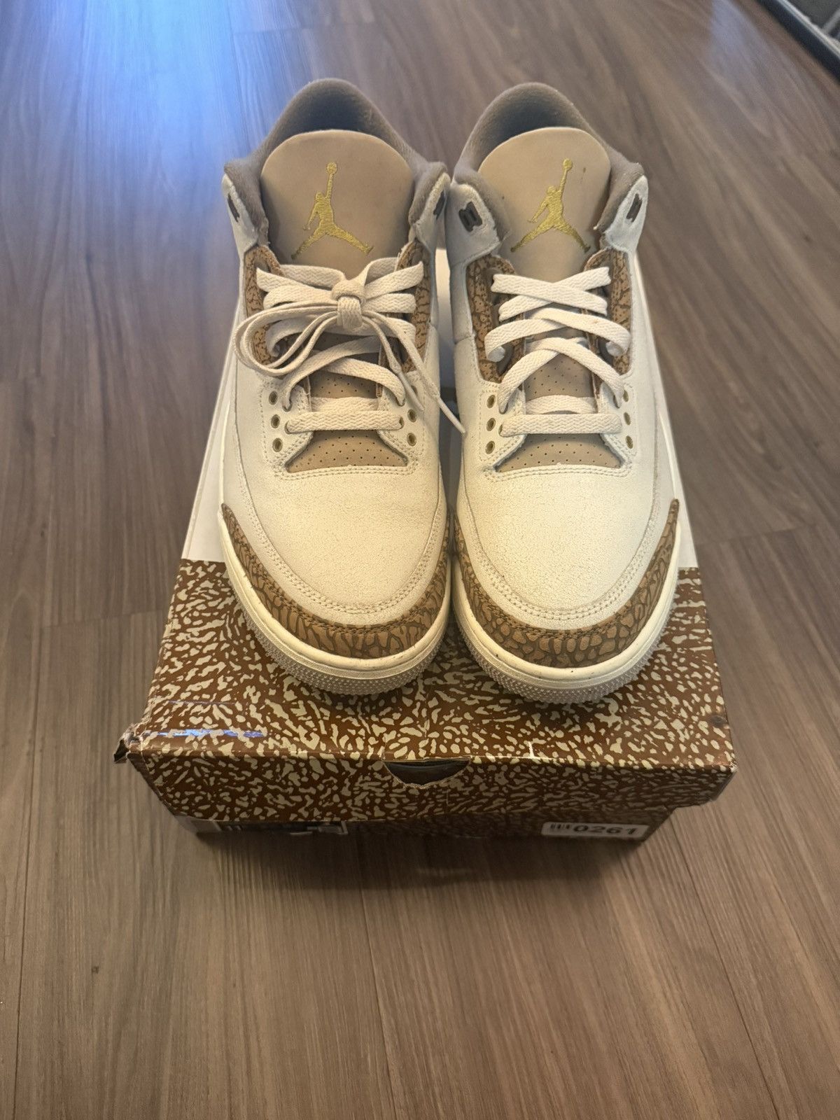Nike Nike Air Jordan 3 Retro Palomino Size 11.5 Light Orewood Size US 11.5 / EU 44-45 - 1 Thumbnail